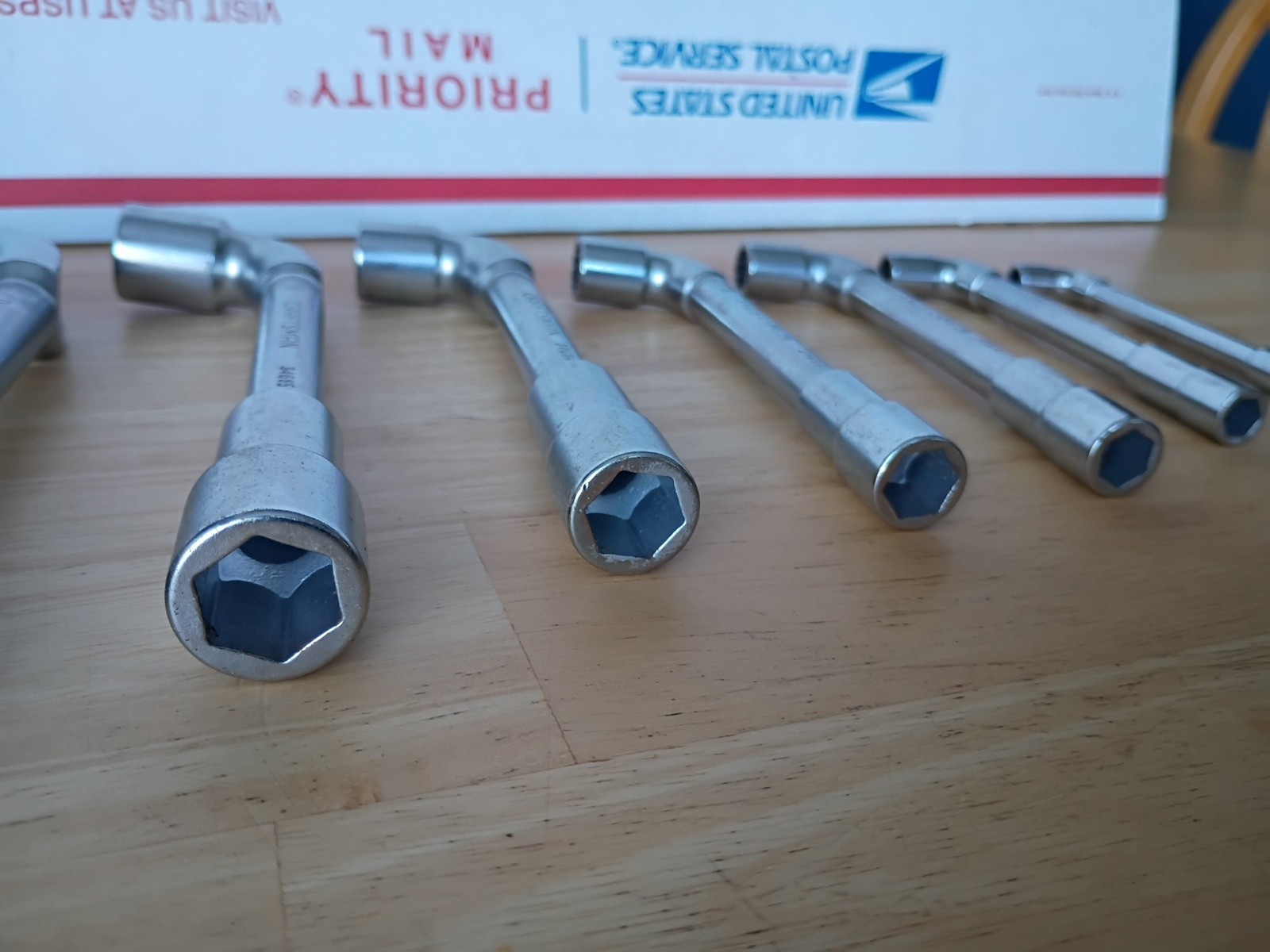 Craftsman Professional Angled Socket Wrench Set, 6pt / 12pt, France 34689