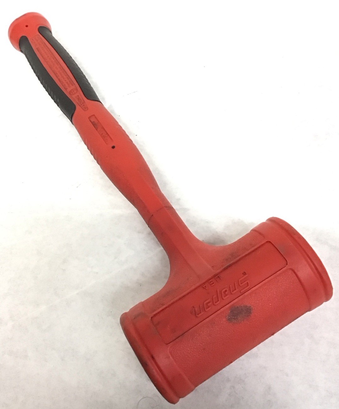 Snap-On 48 oz Red Soft Grip Dead Blow Hammer HBFE48 – Genuine – FREE DELIVERY