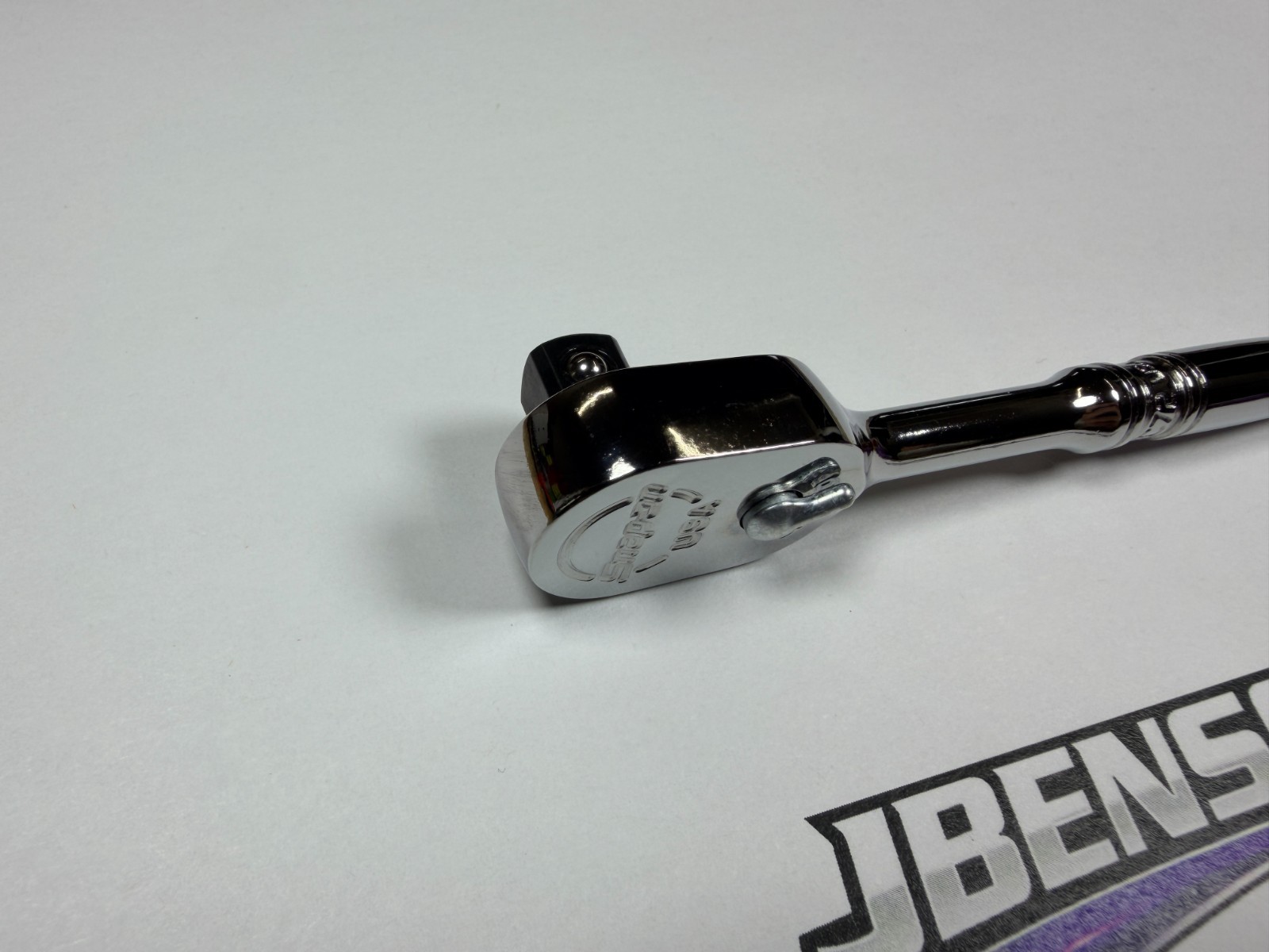 Snap-on Tools USA NEW 3/8″ Drive Compact Chrome Fixed Head Ratchet FC72