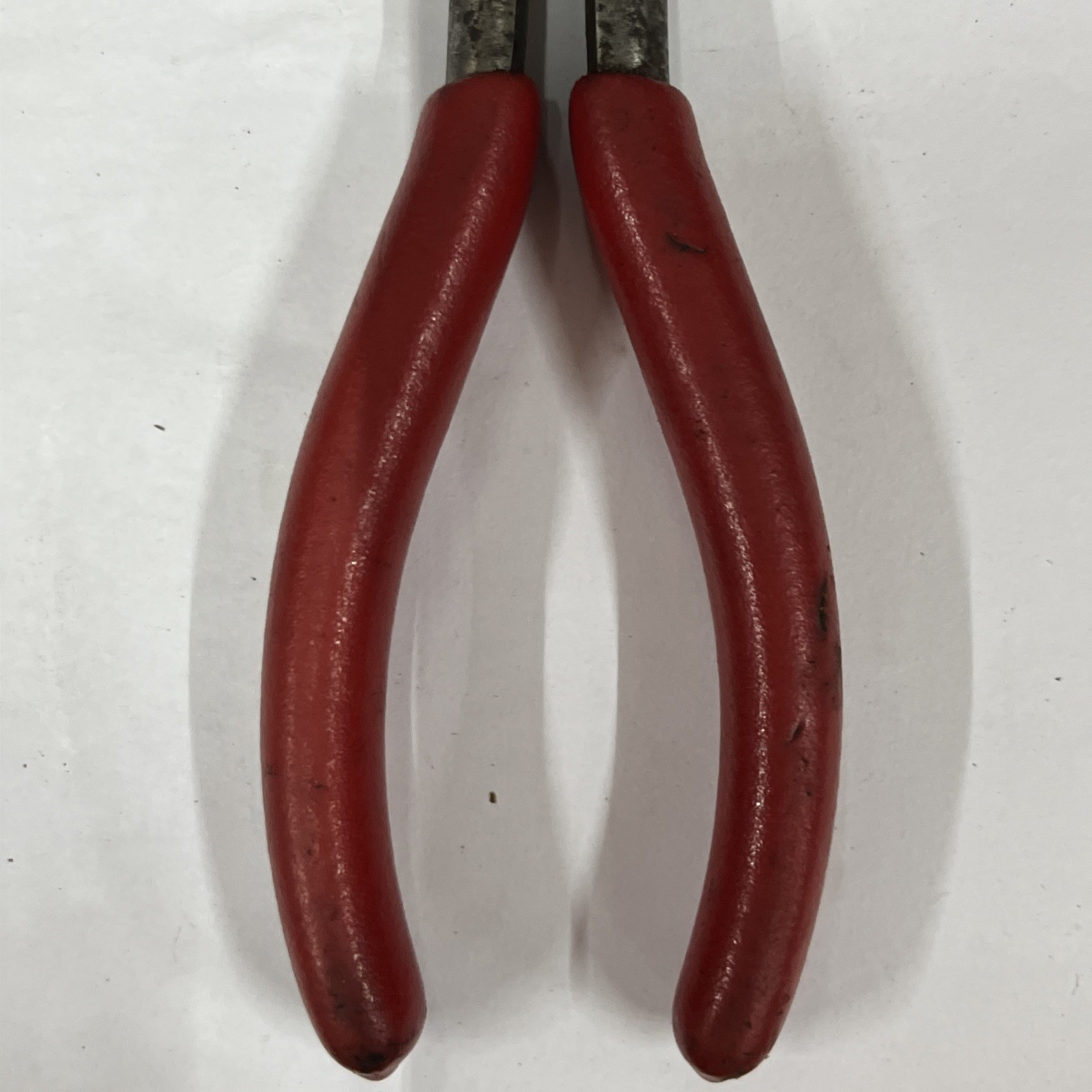 Snap On 911BCP 11″ Red Rubber Handle Needle Nose Pliers USA BIN OBO