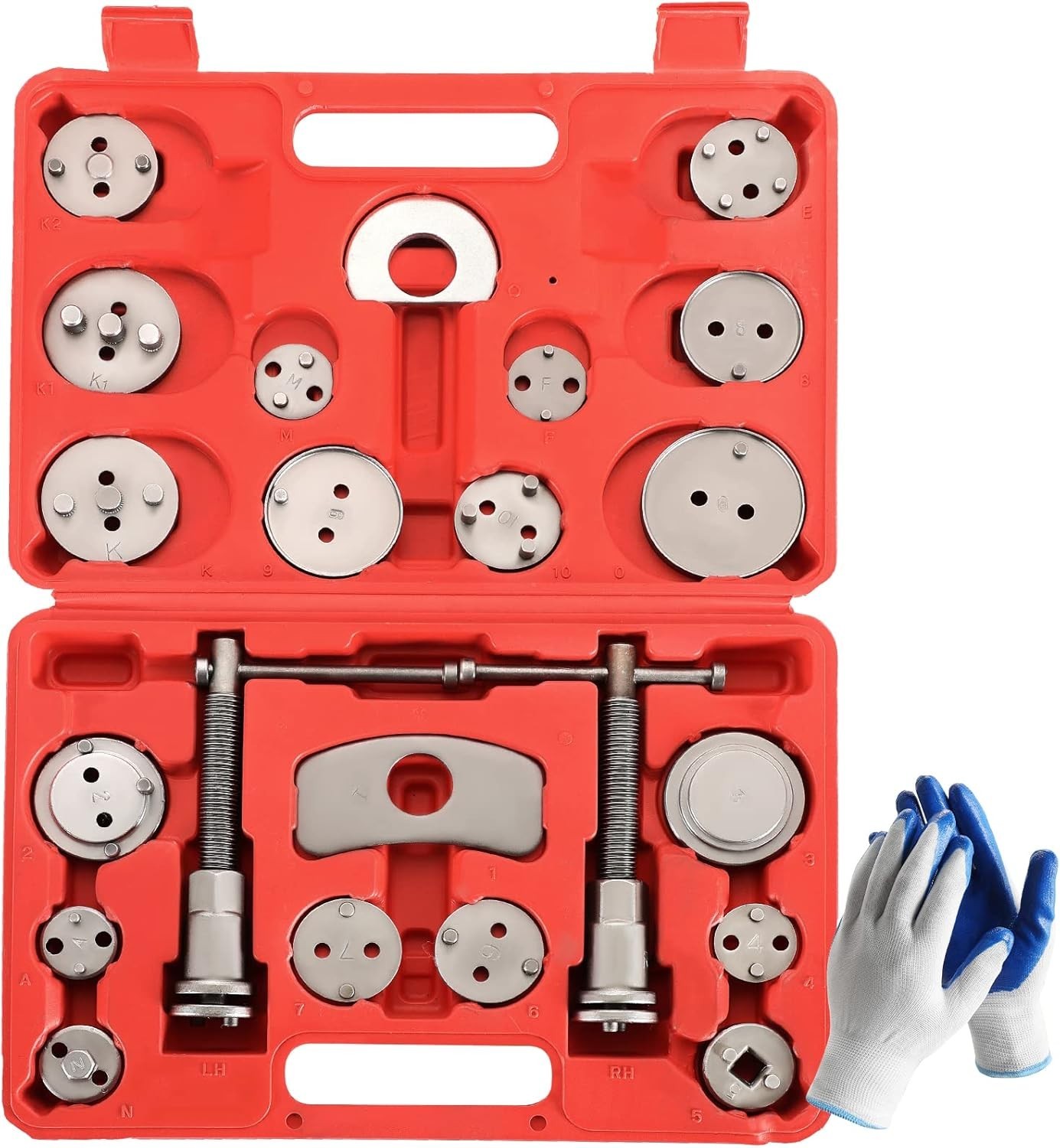 24PCS Universal Kit de Herramienta Para Frenos Piston de Frenos Brake Auto Carr