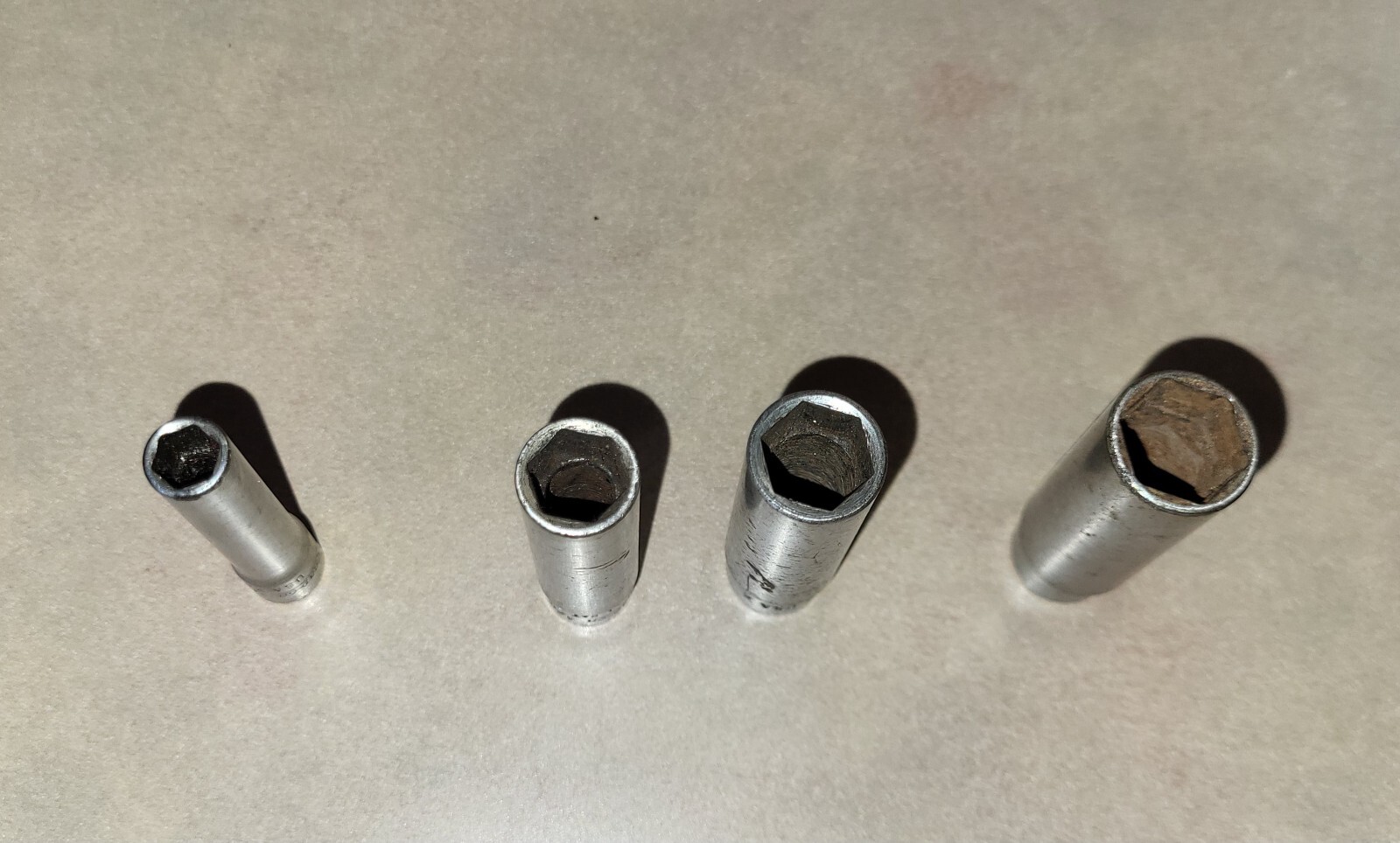 SNAP-ON TOOLS STM Series – 1/4″ Dr Deep Socket Lot 9mm 10mm 14mm 6 Point – USA