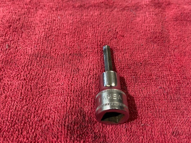 SNAP-ON TOOLS 3/8″ DR 5mm METRIC HEX BIT SOCKET DRIVER MODEL: FAM5A Ships Free!!