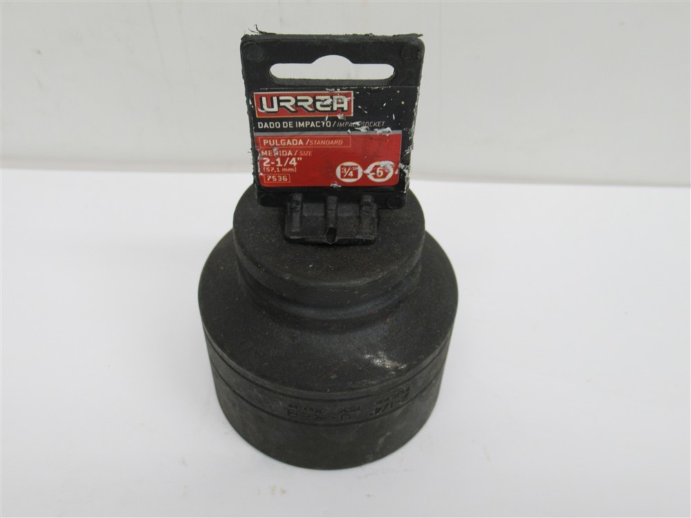 Urrea 7536, 2-1/4″ Standard Impact Socket, 3/4″ Drive, 6 Point