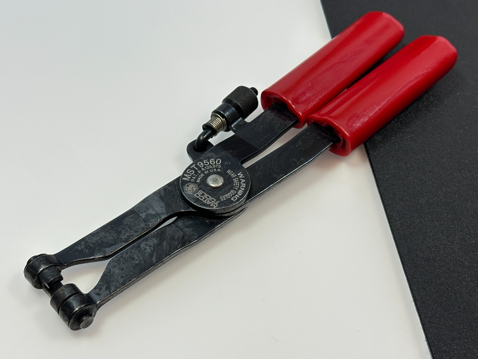 🇺🇸 Matco Tools USA MST9560 Adjustable Hose Clamp Pliers w/ Red Comfort Grip