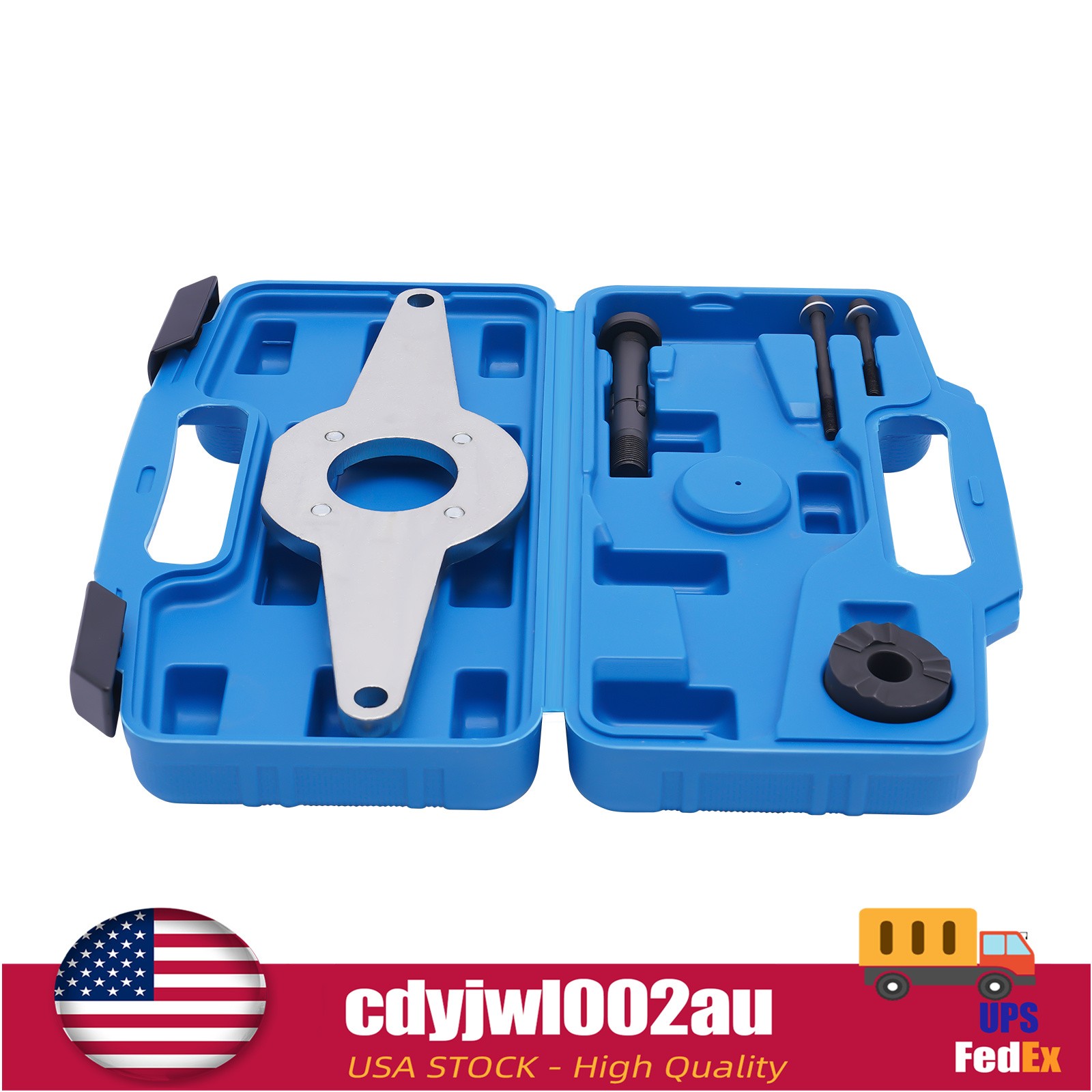 T10531 Vibration Damper Holding Tool Crankshaft Pulley Removal for Audi VW EA888