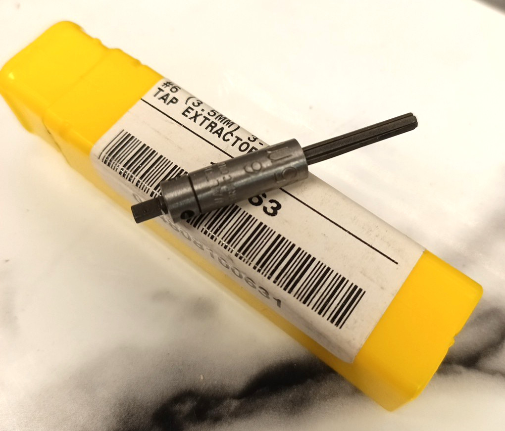 Walton 10063 #6 3.5mm 3- Flute Tap Exractor