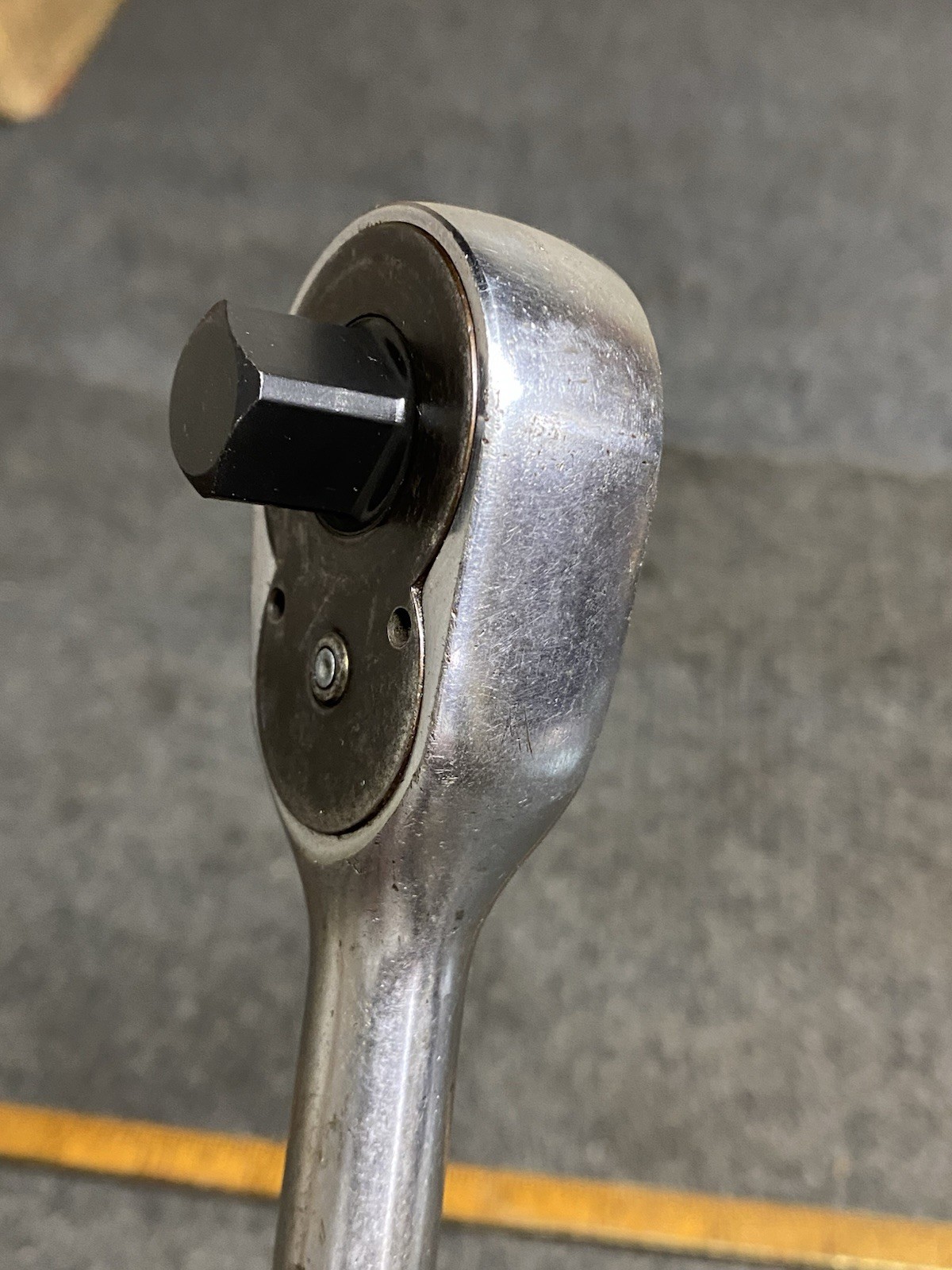 Snap-on L-715 Ratchet 1/2” Dr. New Anvil Clean And Oiled Date Code 1965 USA