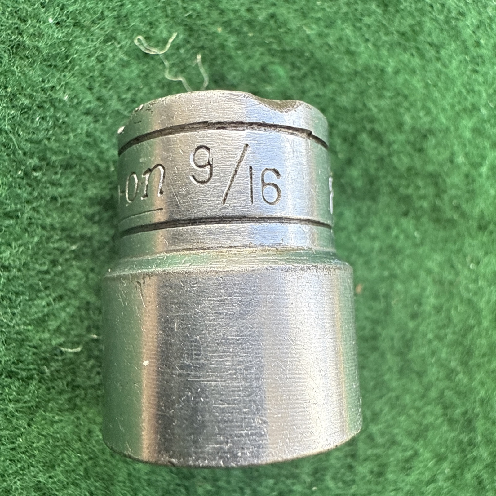 Snap-on 3/8 Drive 5/16 SAE Shallow Chrome Socket F18