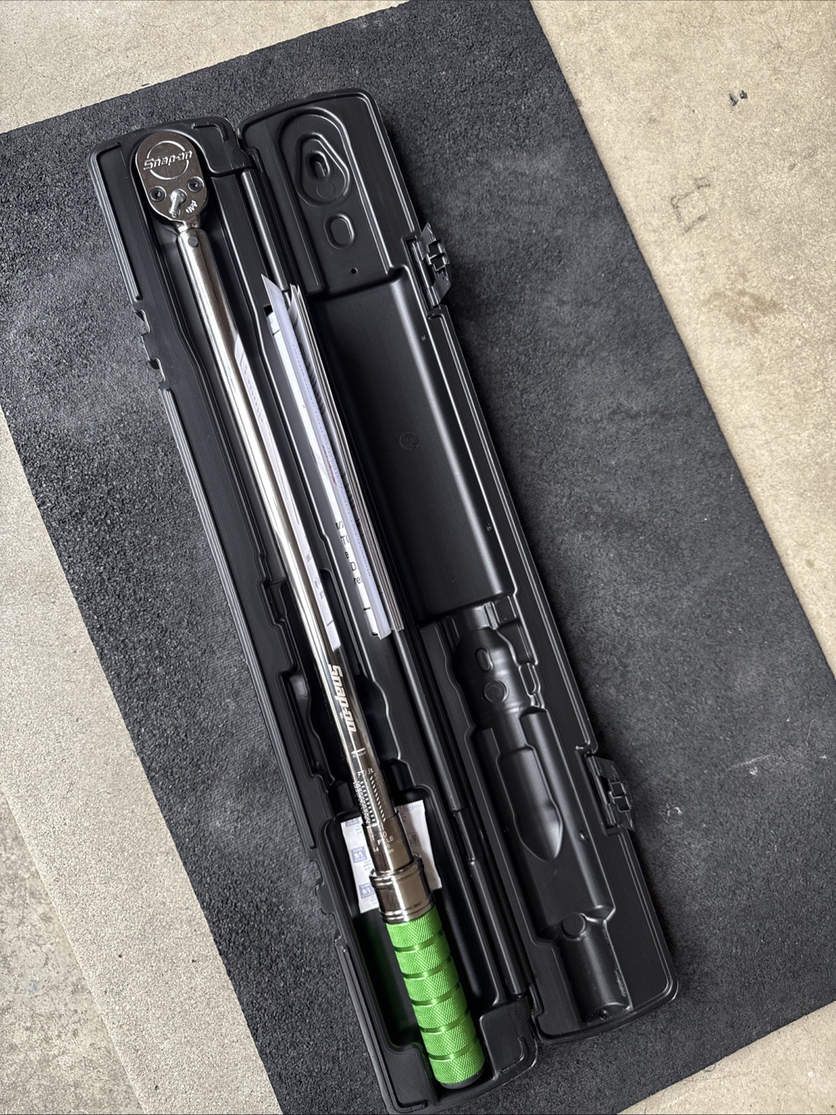 For Snap-on QE3R250G 1/2″ Drive 50 – 250 ft lb Click-Type Micro Torque Wrench