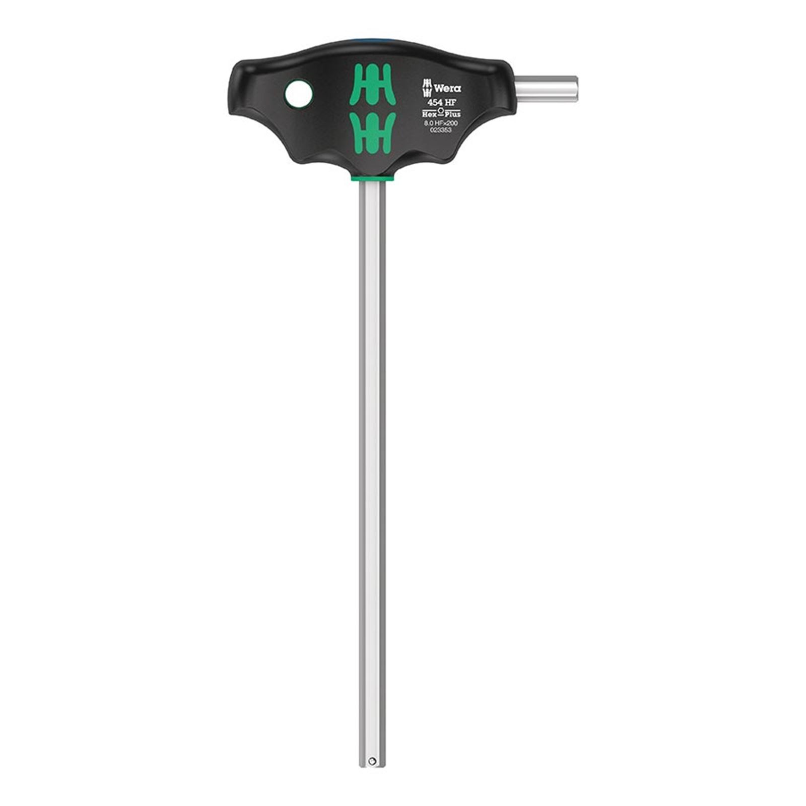 Wera 454 T-handle Hex-Plus Hex Wrench Hex 8.0 x200mm HF Metric 05023353001