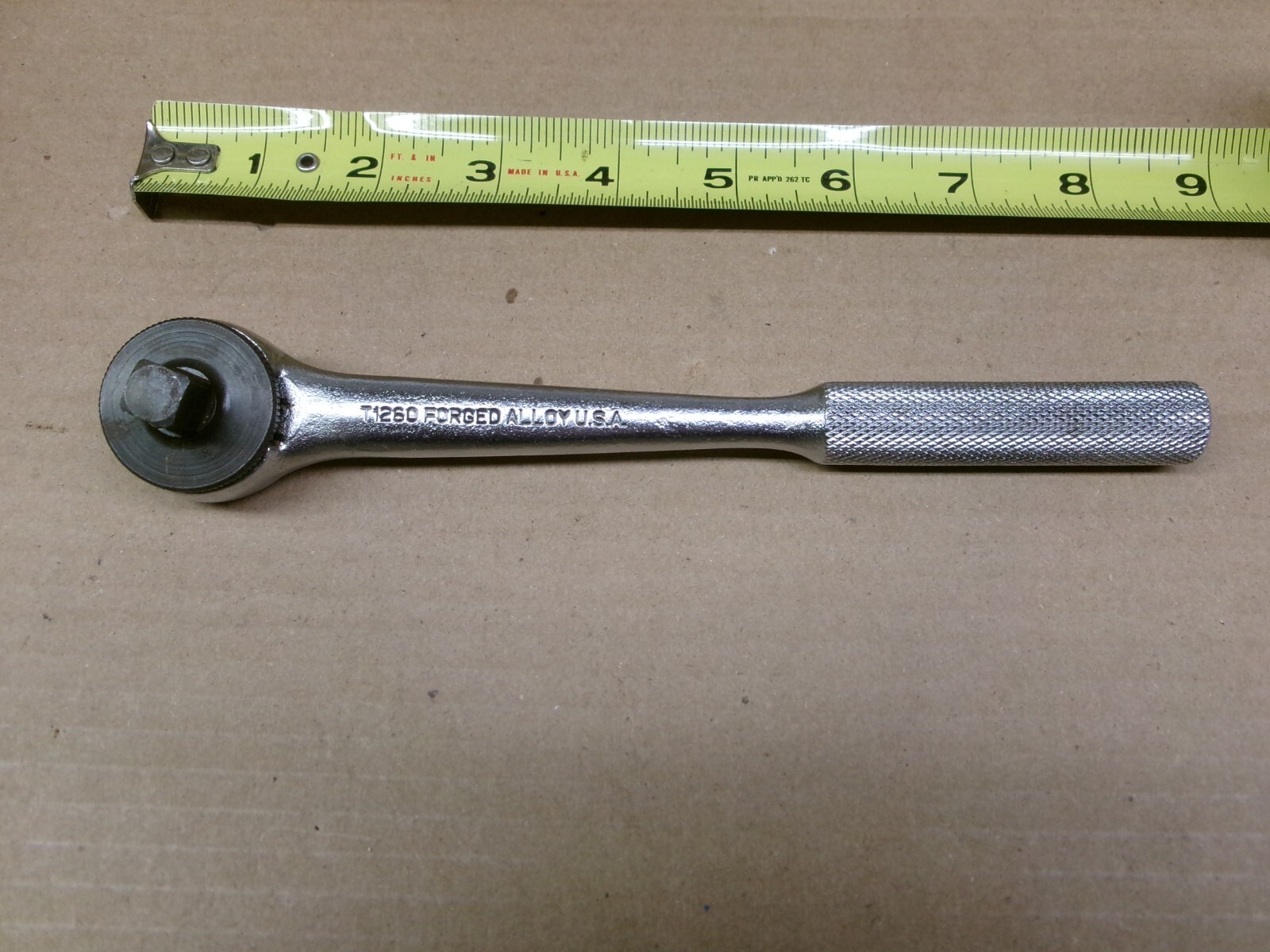 Master Mechanic USA 3/8″ Drive Round Head Fine Tooth RHFT Ratchet No T1260