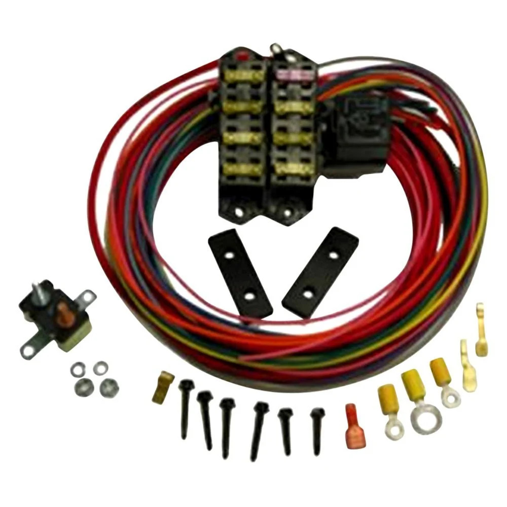 Painless Performance 70107 7 Circuits Fuse Block w 50 Amp Circuit Breaker