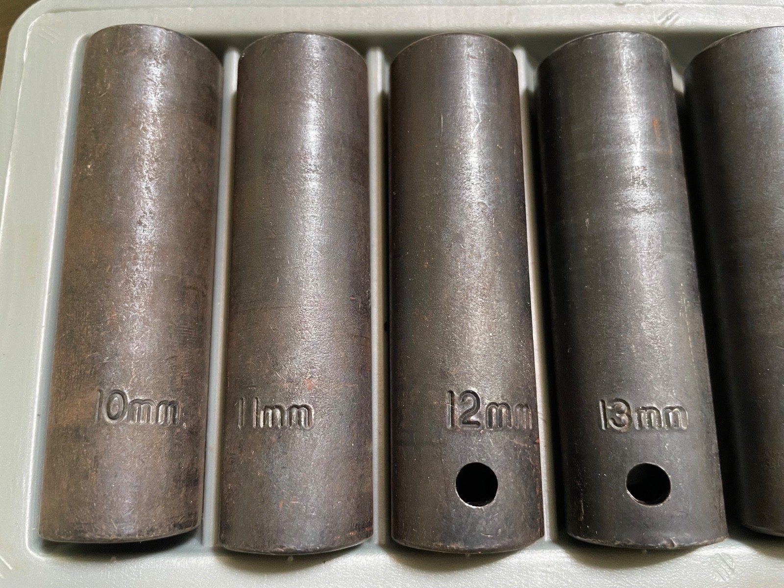 Metric Deep Impact Socket Set, 1/2″ drive, 11 piece, 10mm – 24mm