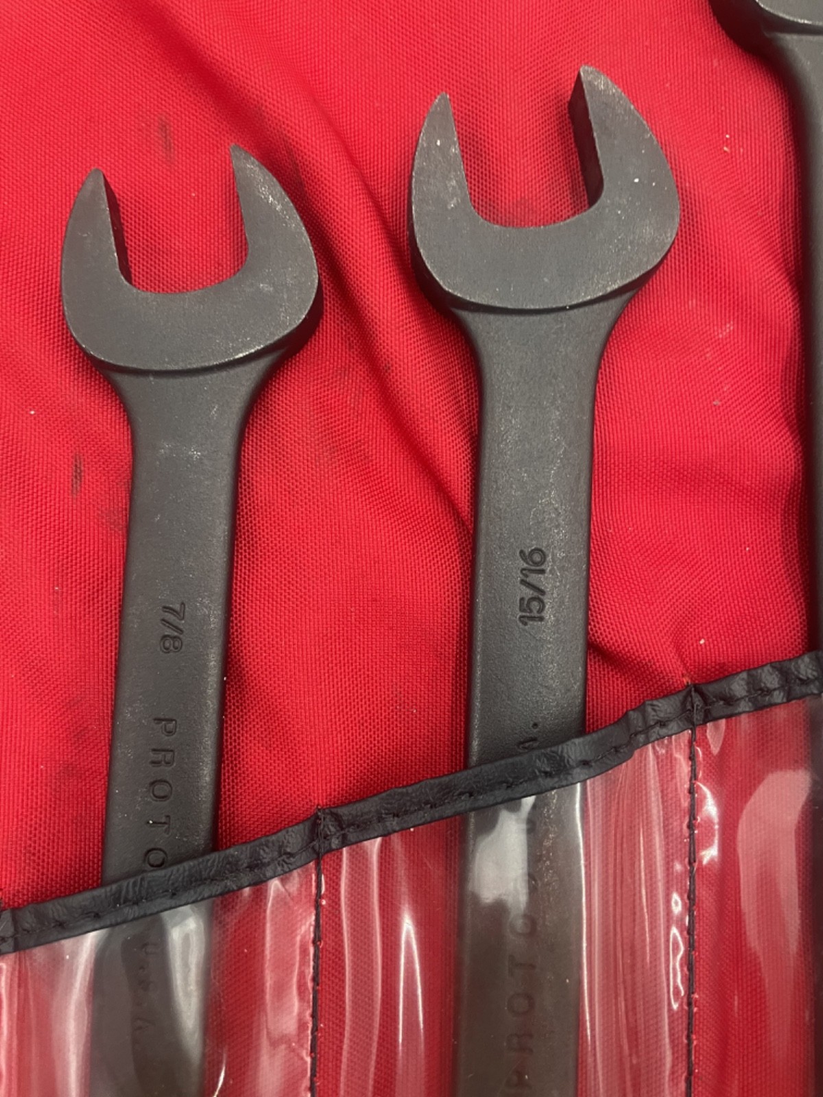 PROTO Open End Wrench Set SAE 1/2 – 1-5/8 in 9 Piece