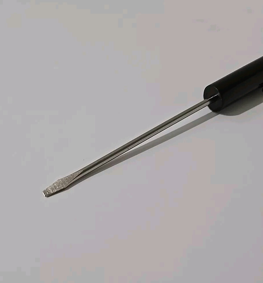 5 Black Snap on tools screwdrivers per order . pocket screwdriver . magnet end