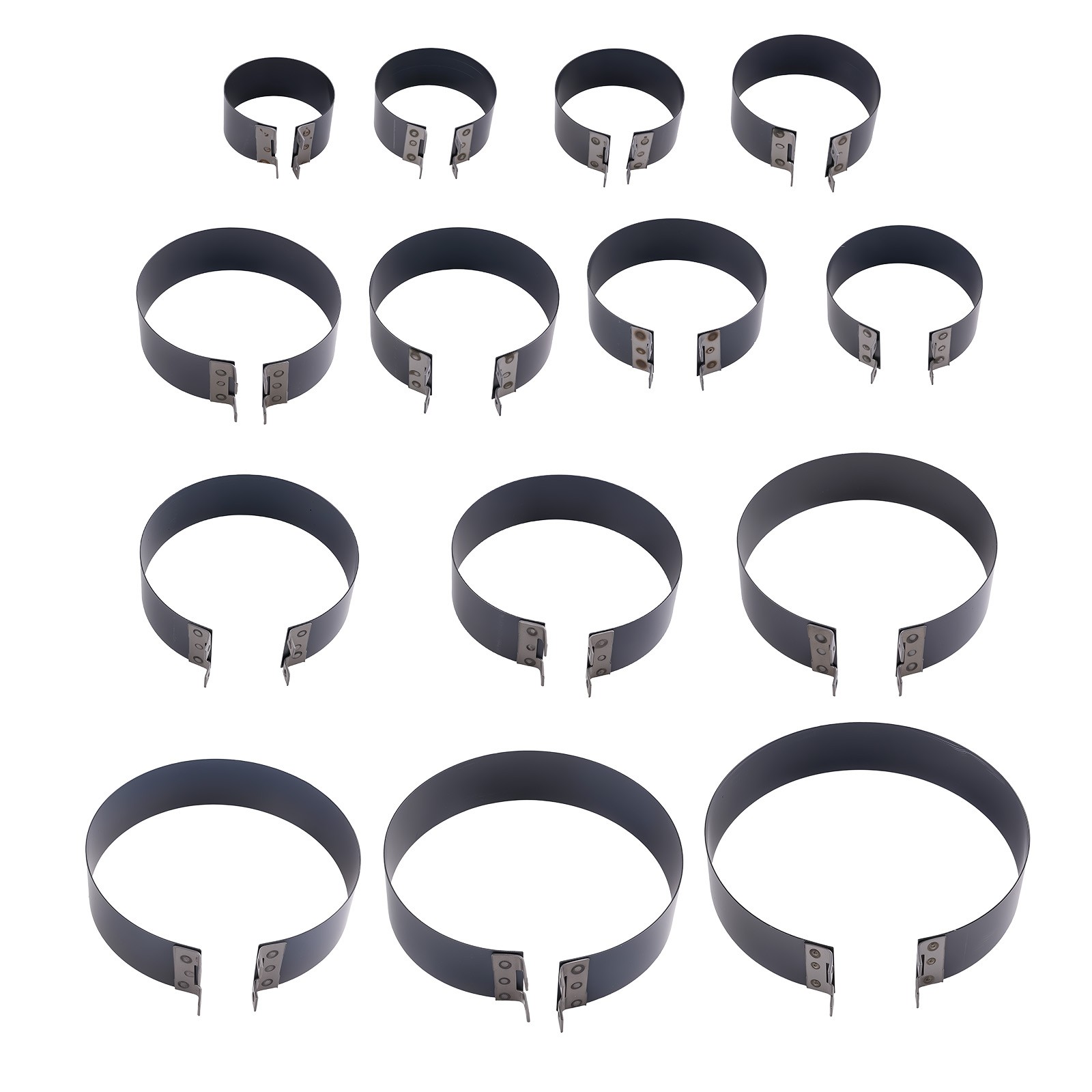 Piston Ring Compressor Tool Set 14PCS 62-145mm for Truck Auto Engine Repair Kit