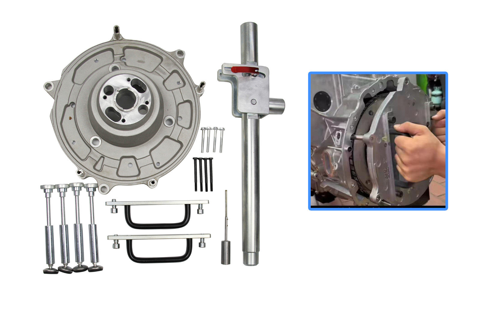Starter Generator Motor Bracket for Benz M256 M254 Engine Rotor Removal Tool