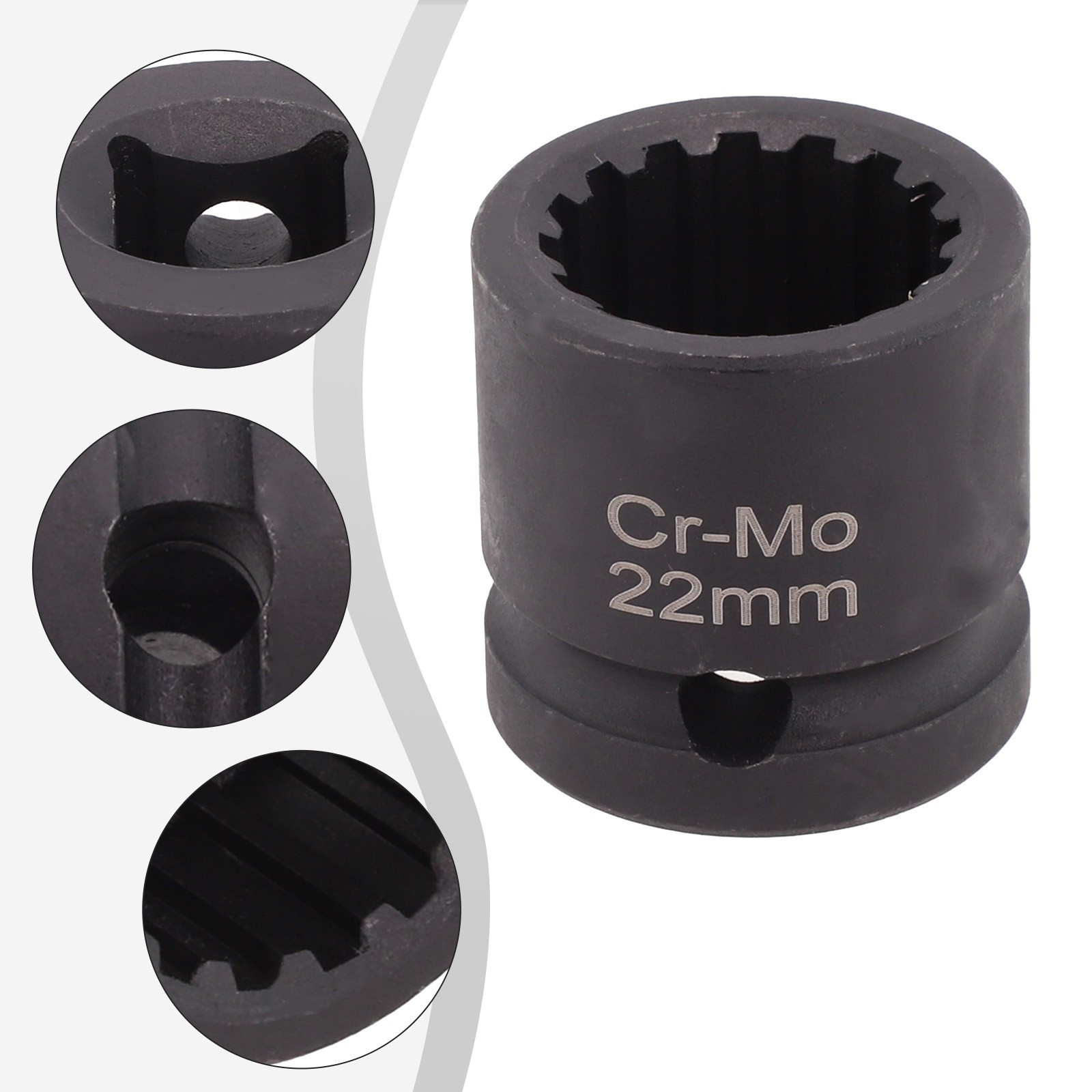 Mechanic Tool 1/2”Dr X 22mm SOCKET OEM 2450487 16PT Direct Replacement