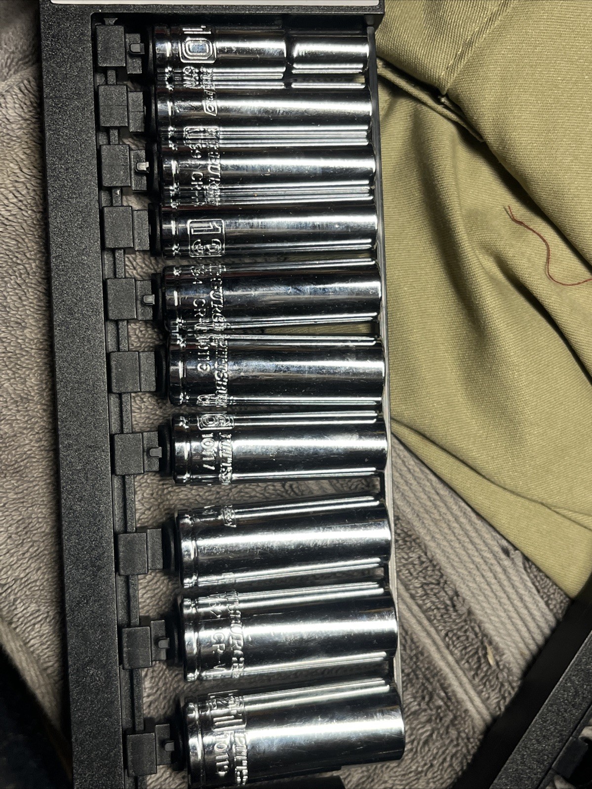 Pittsburgh Pro SAE & Metric 3/8 Drive Deep Well Socket Sets #61291 & 67867 NEW”