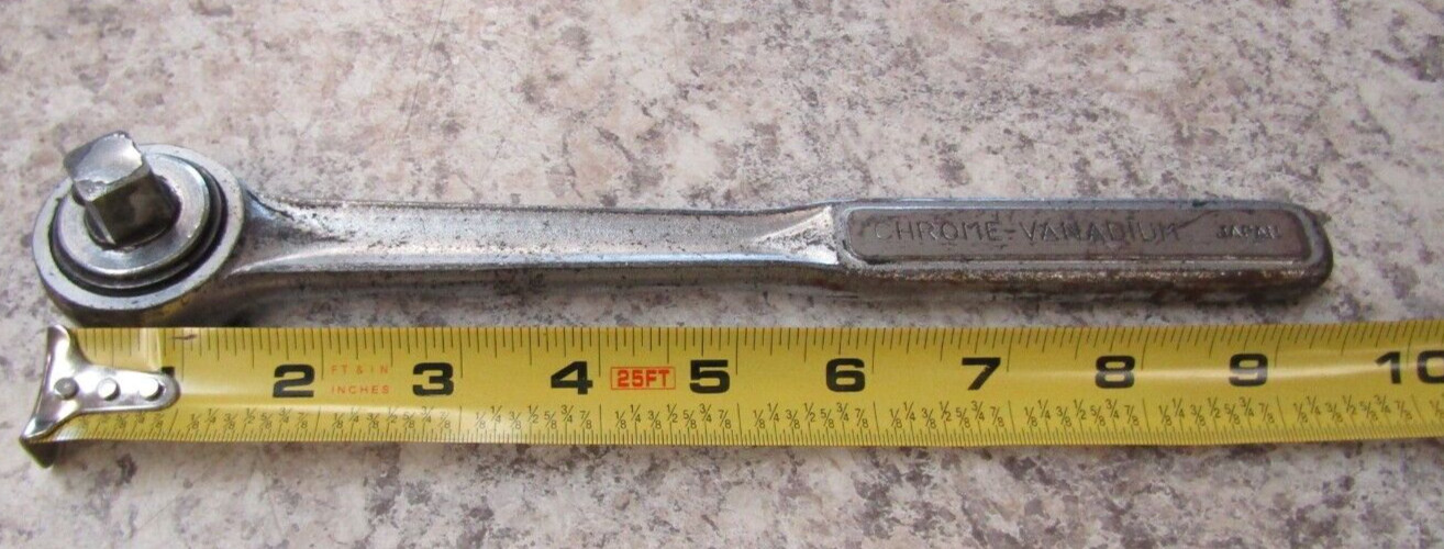 TrueCraft G374B 1/2″ Drive Reversible Ratchet Chrome-Vanadium made in Japan