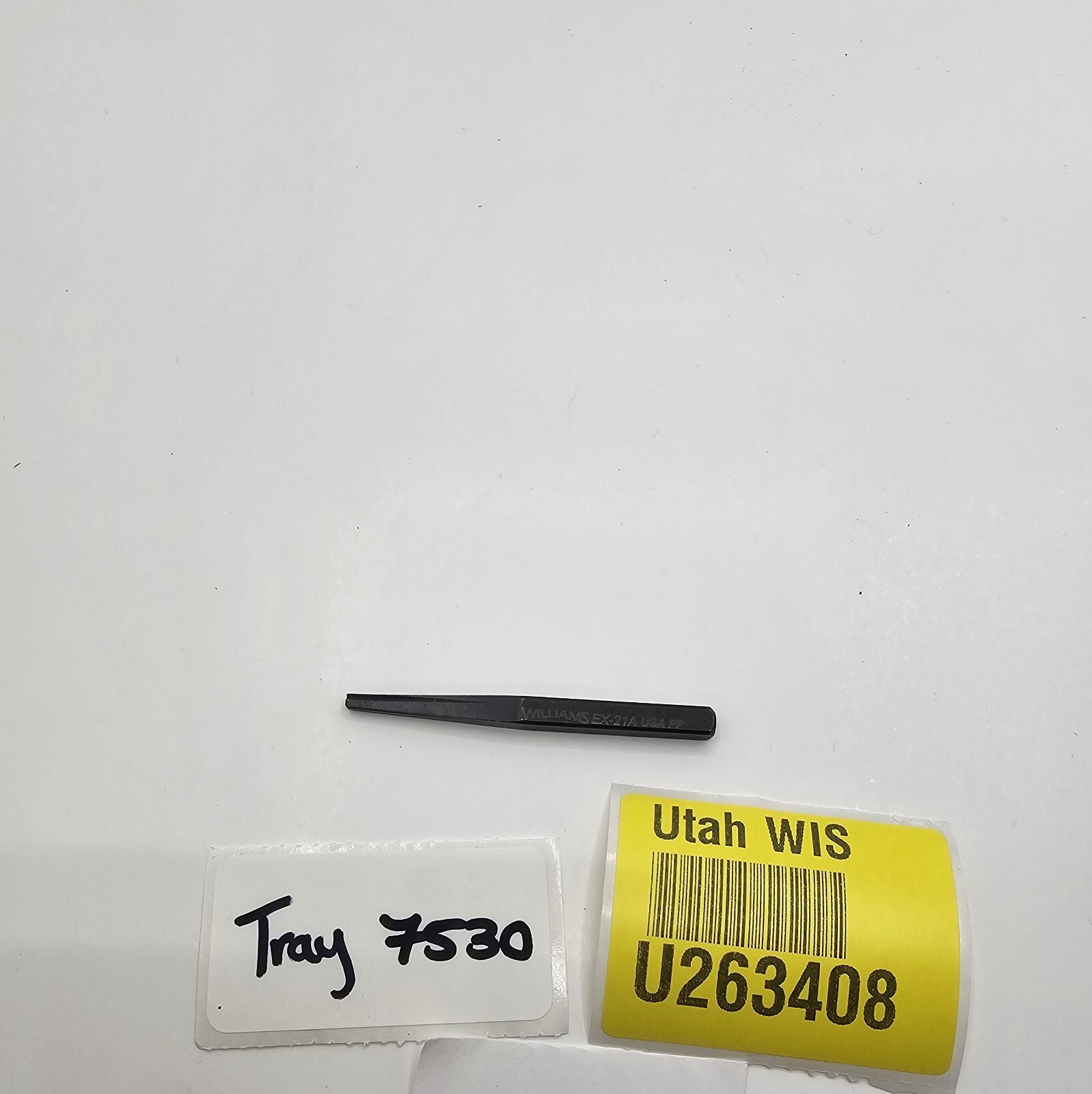 (QTY 5) JH Williams EX-21A Screw Extractor Straight Flutes Drill 3/16, Bolt 3/8