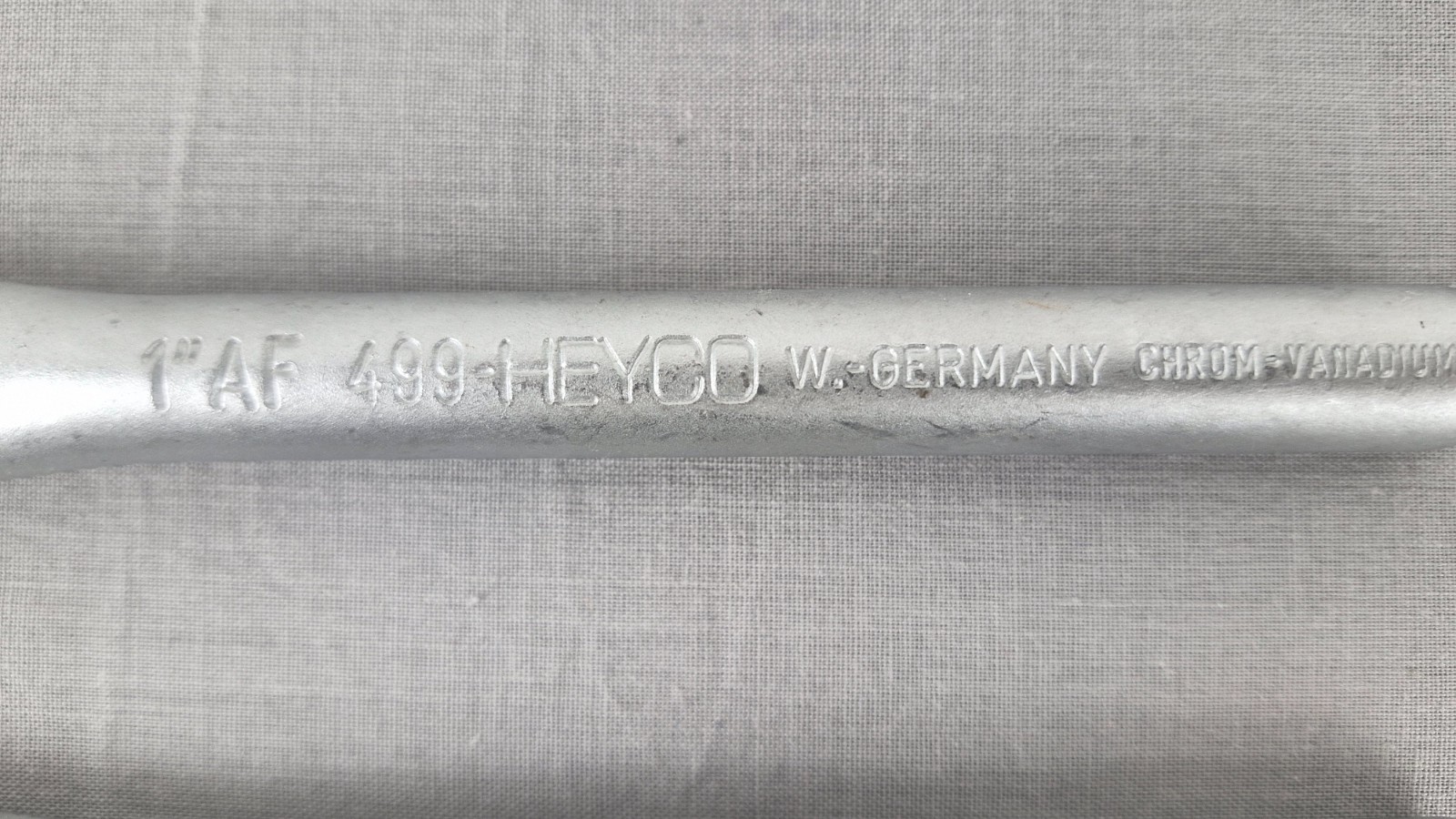 HEYCO 499 Single Ended Flare Nut Wrench Set 6pc SAE – Vintage