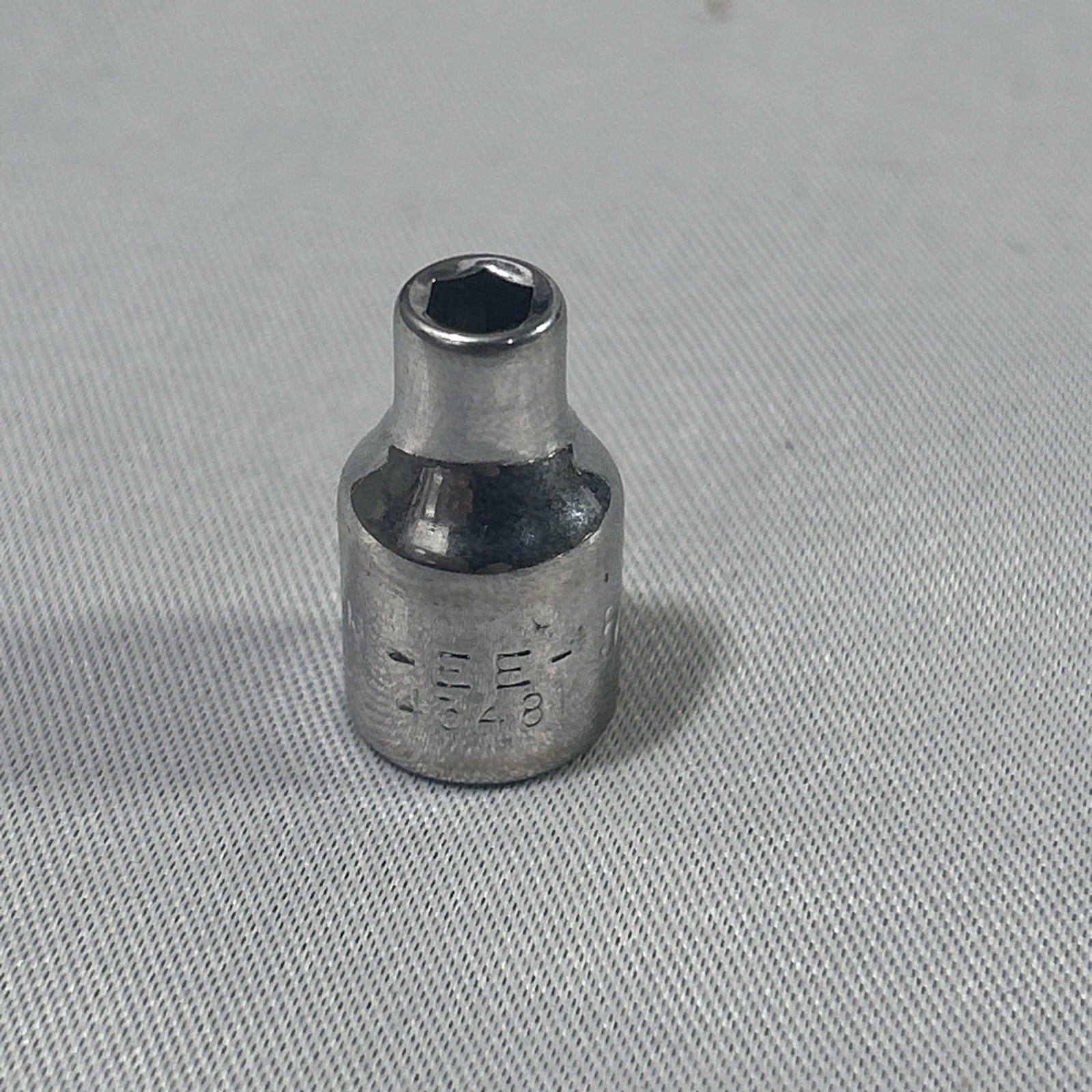 Vintage Craftsman 1/4″ Drive 5/32″ 6 Point Shallow Socket SAE EE 43481 USA