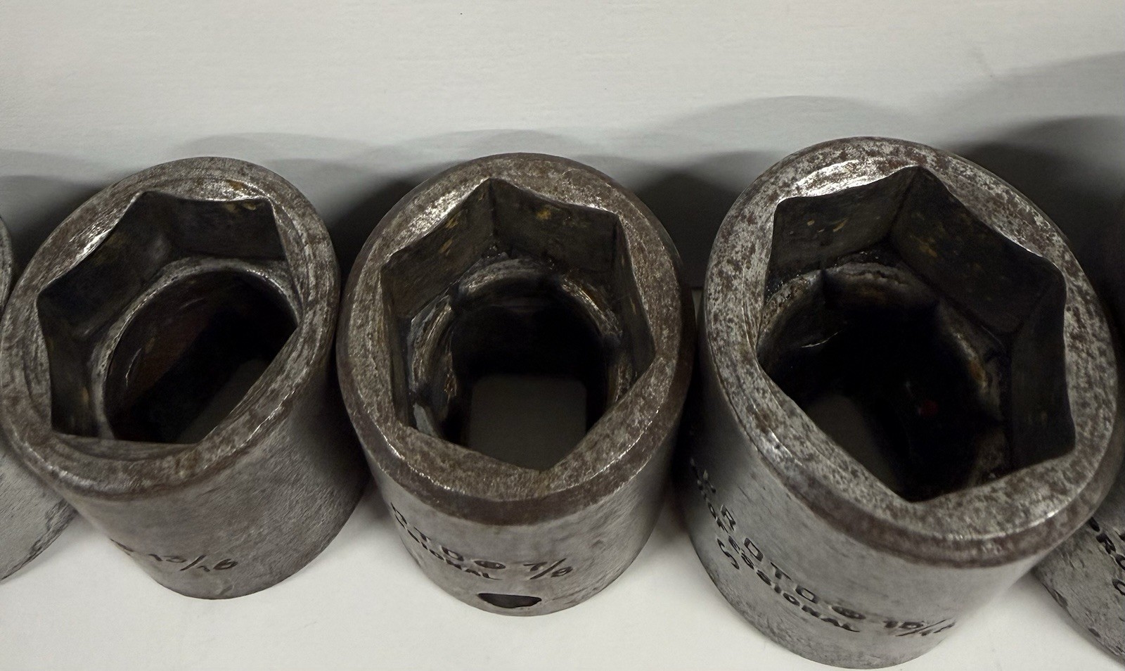 11 Proto Professional Short Impact Socket 1/2 Drive 6 Pt Point 1/2” – 1 1/4” SAE