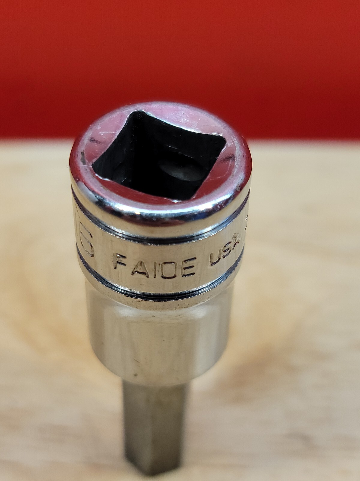 Snap-on Tools FA10E 5/16″ 3/8” Drive SAE Hex Bit Allen Socket Driver USA
