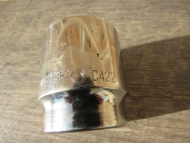 MATCO C422 1/2″ DRIVE 1 5/16″ CHROME SHALLOW 12 POINT 1 & 5/16″ C 422 SOCKET SAE