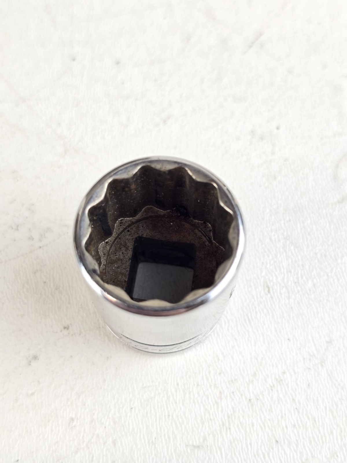 Snap On 7/8” Shallow Socket 1/2” Drive 12 Point SW281 Vintage USA Made