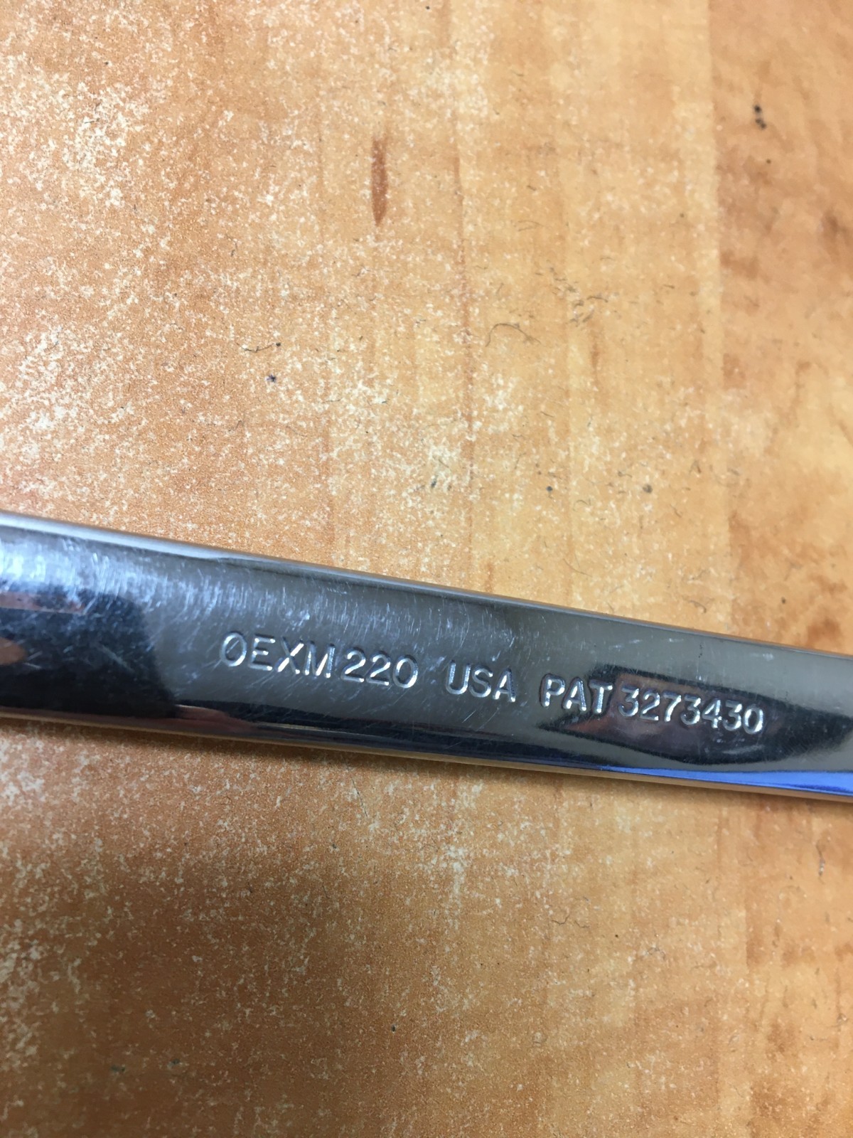 Snap-on OEXM220 22mm Combination Wrench Standard 12 Point