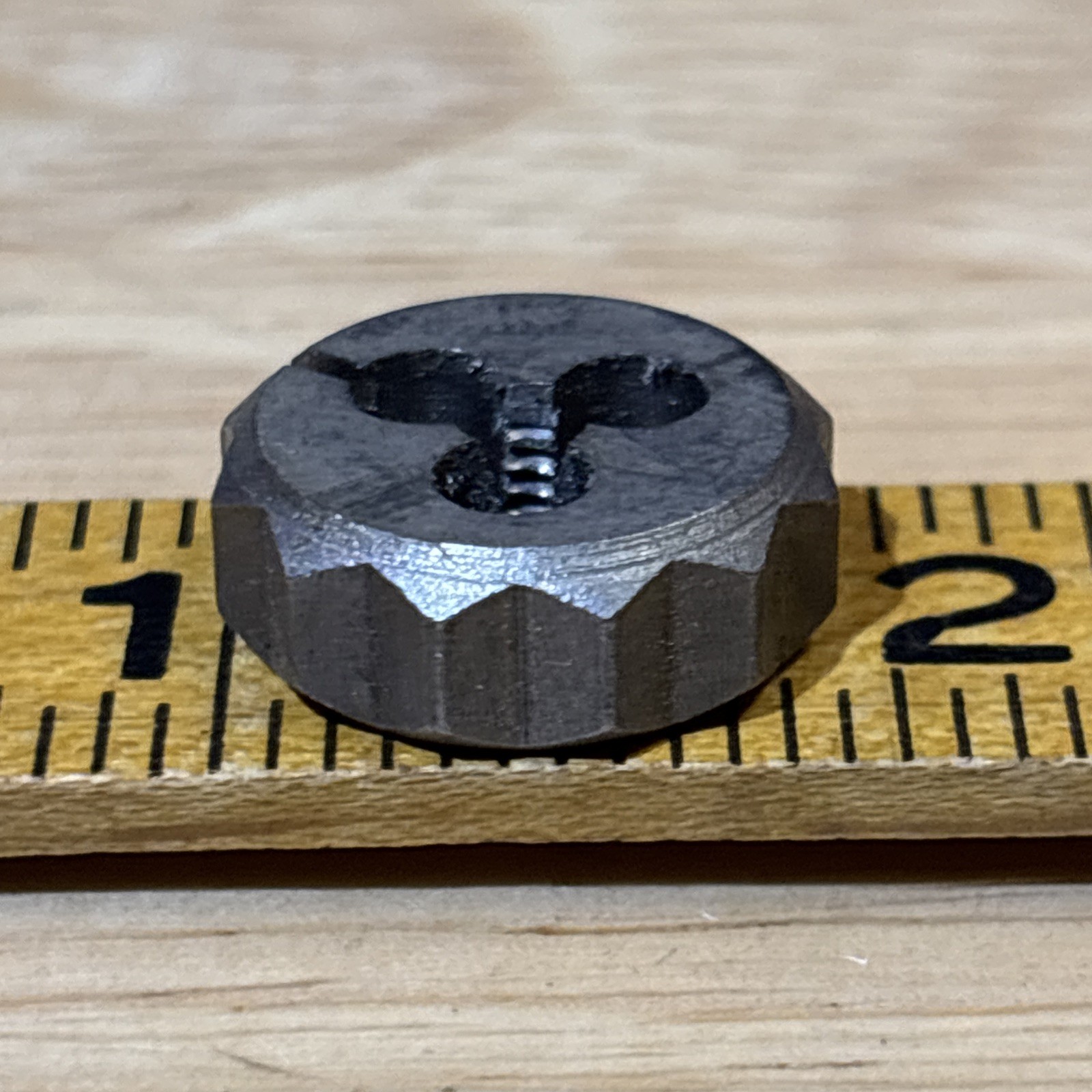 Snap On 6-32 6mm NC Die Double Hex From Set TD2425 USA READ!