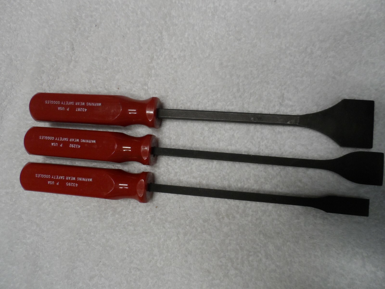 Craftsman Gasket Scraper Set (1/2″, 1, 1-1/2″), made in USA – 3 pcs
