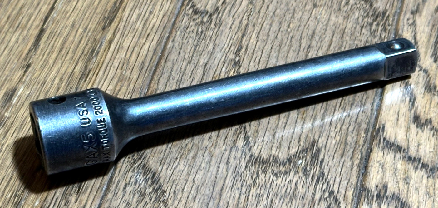 🇺🇸 Snap On Tool 1/2″ 3/8” REDUCER 5” Long Extension Adapter Socket Female Male