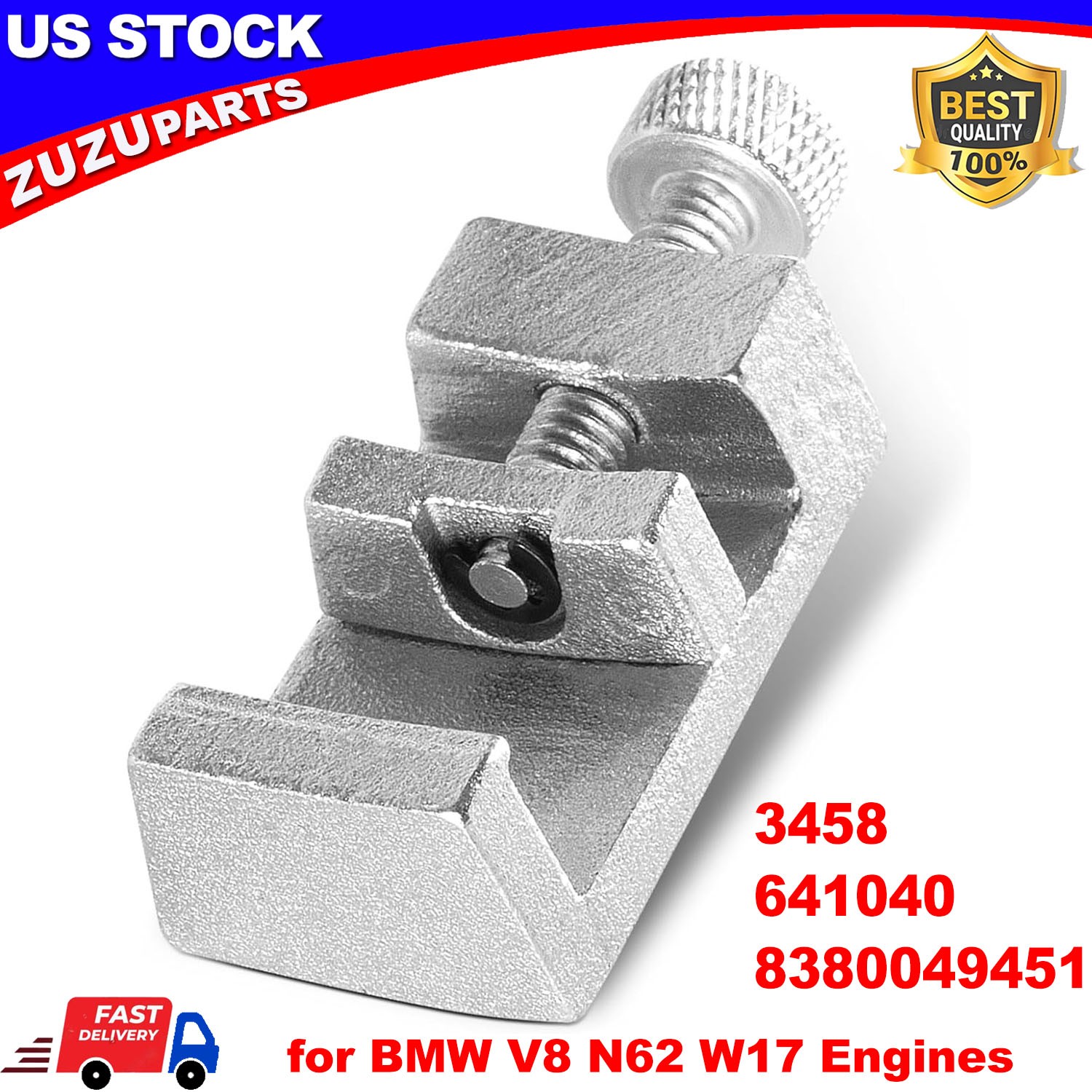 3458 A/C Belt Installation Tool Compatible for BMW N62&Mini W17 A/C Belt 641040
