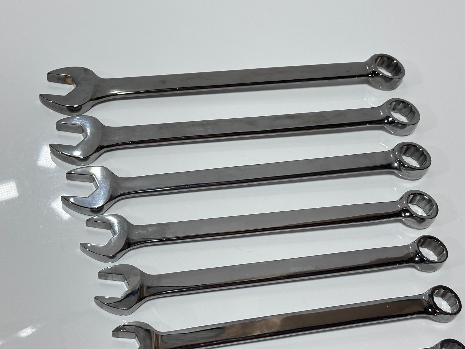 Matco Tools USA SWCLM12T 11pc Metric 9mm-19mm Full Polish Combination Wrench Set