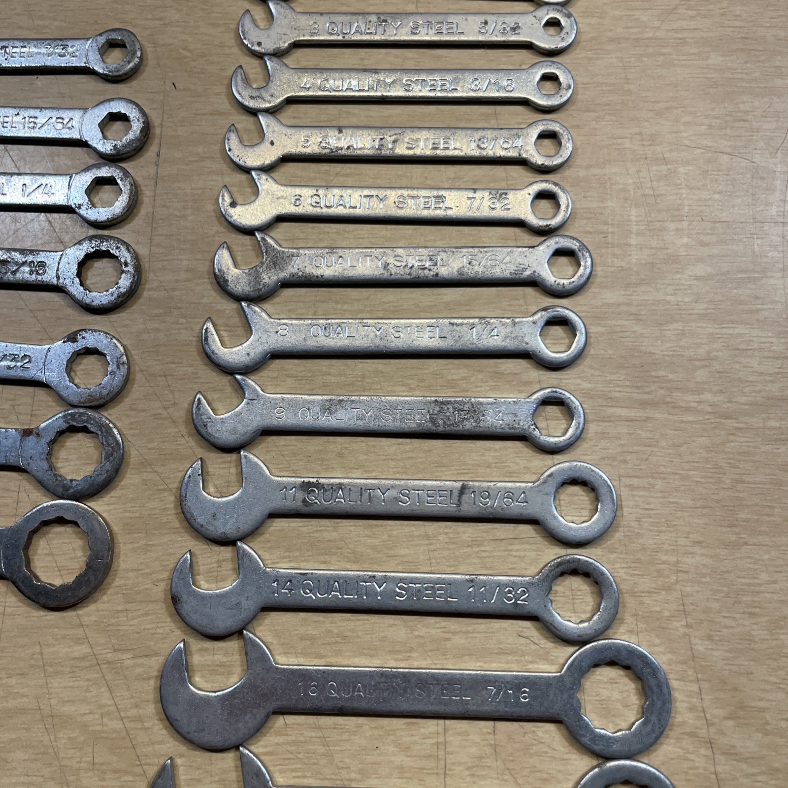 20 Piece Ignition Wrench Set Quality Steel Brand Made In Taiwan & Japan Midget