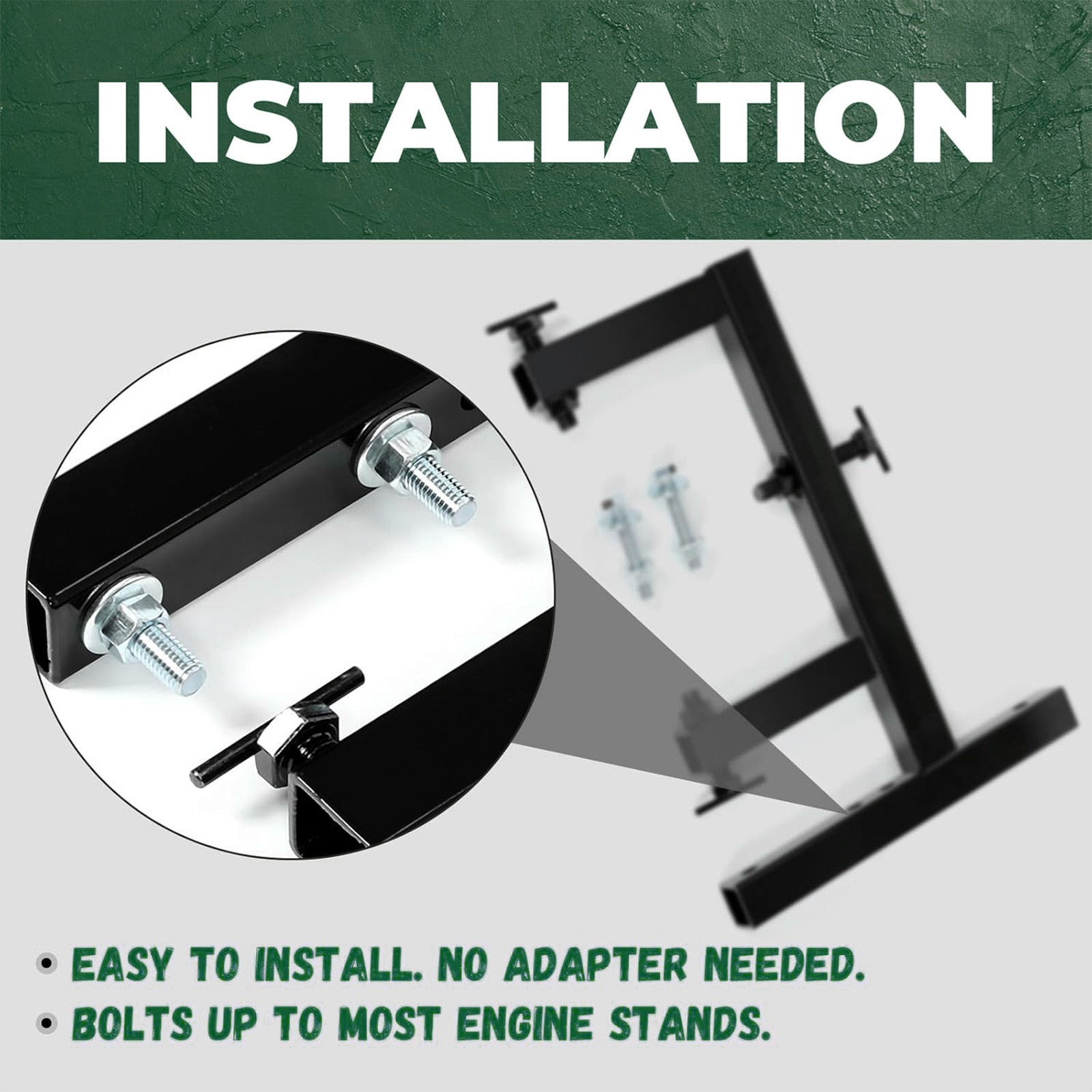 Engine Stand Transmission Repair Holding Fixture For TH350 TH400 4L60E 4L65E