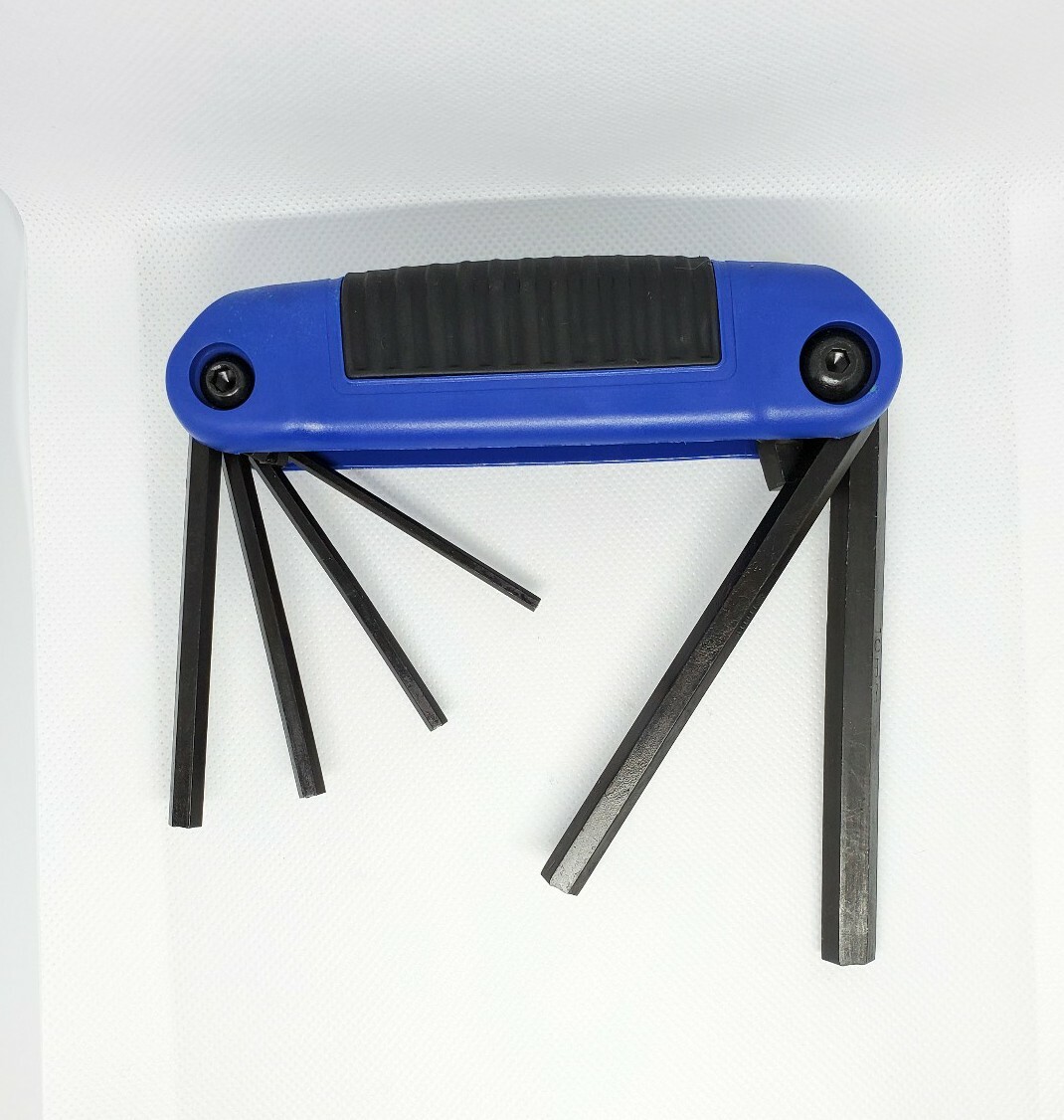 Snap On Tools Folding METRIC Hex Wrench Set Plastic Handle AWMEF6K -6 keys NEW!!