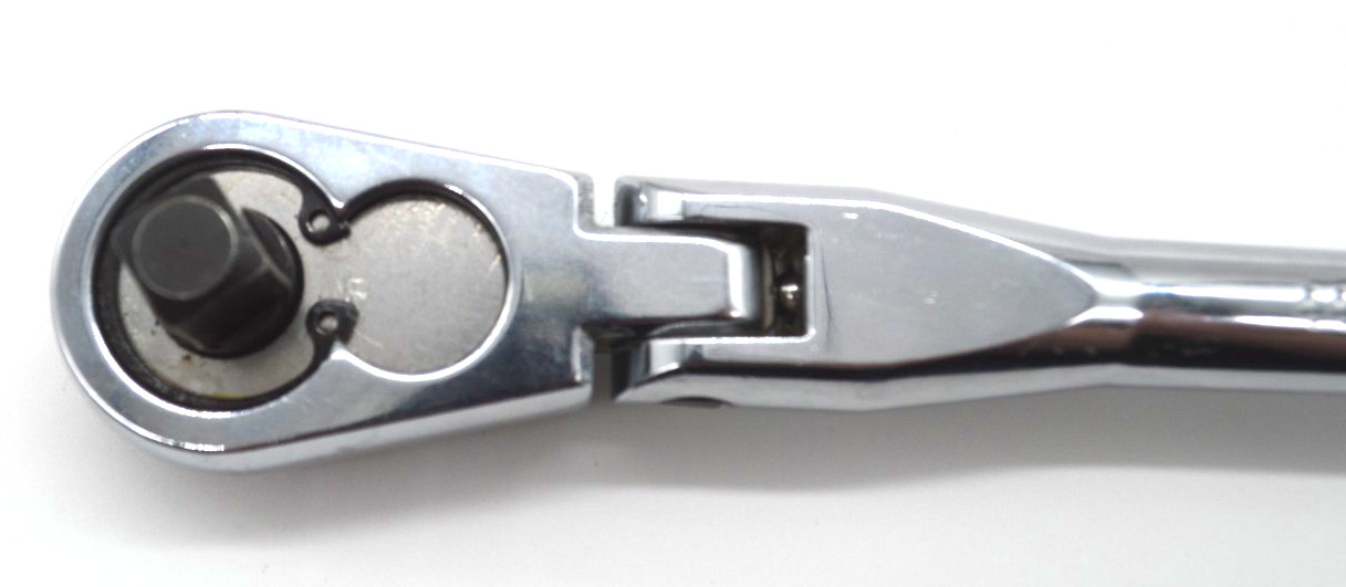 NOS SEARS Craftsman 12″ Flex Head Ratchet 3/8″ Drive Black Handle 44836 -VP- USA