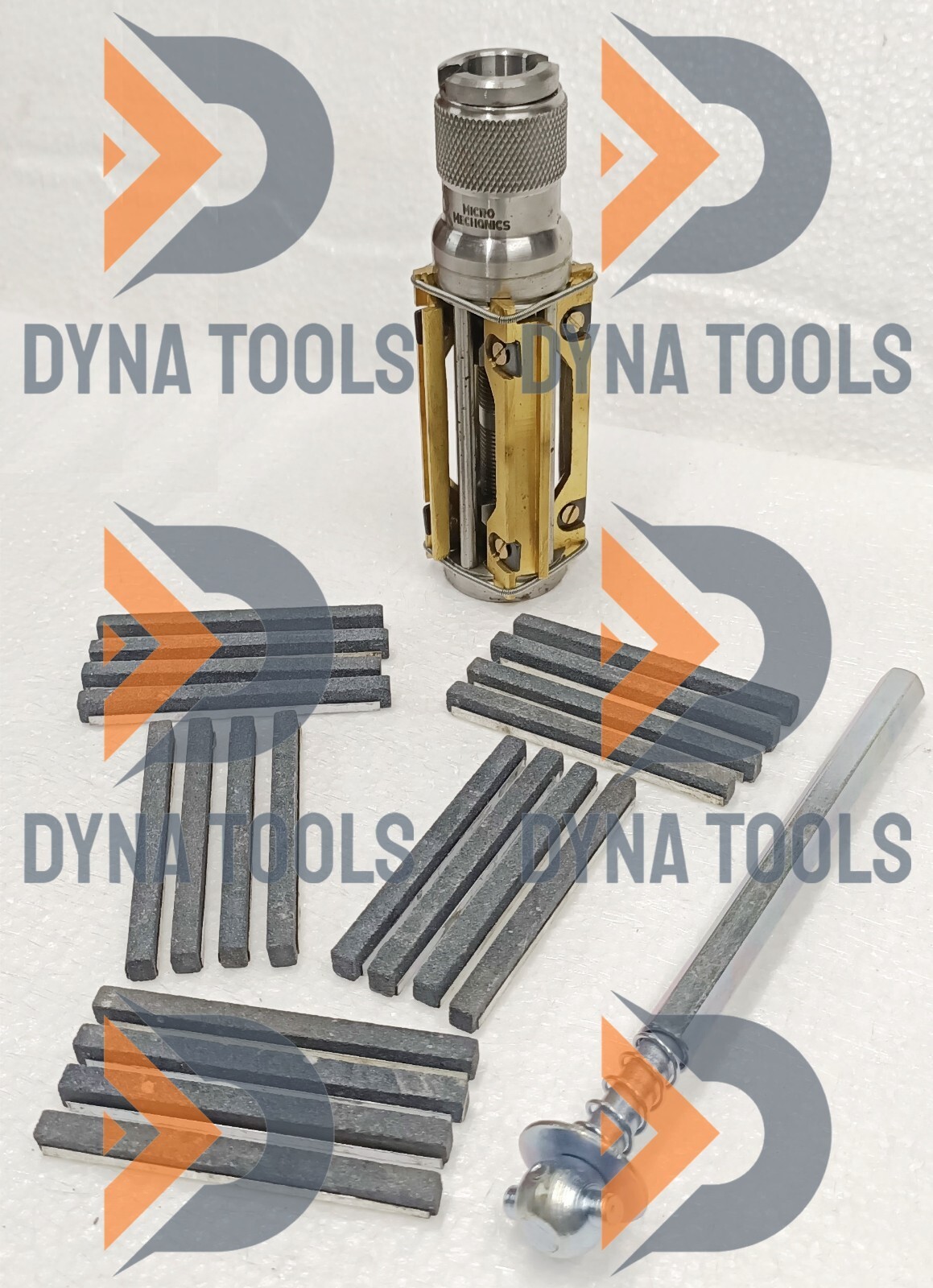 Hall Toledo Cylinder Engine Hone Kit 45 TO 65MM Honing Machine + 5x Set Stones