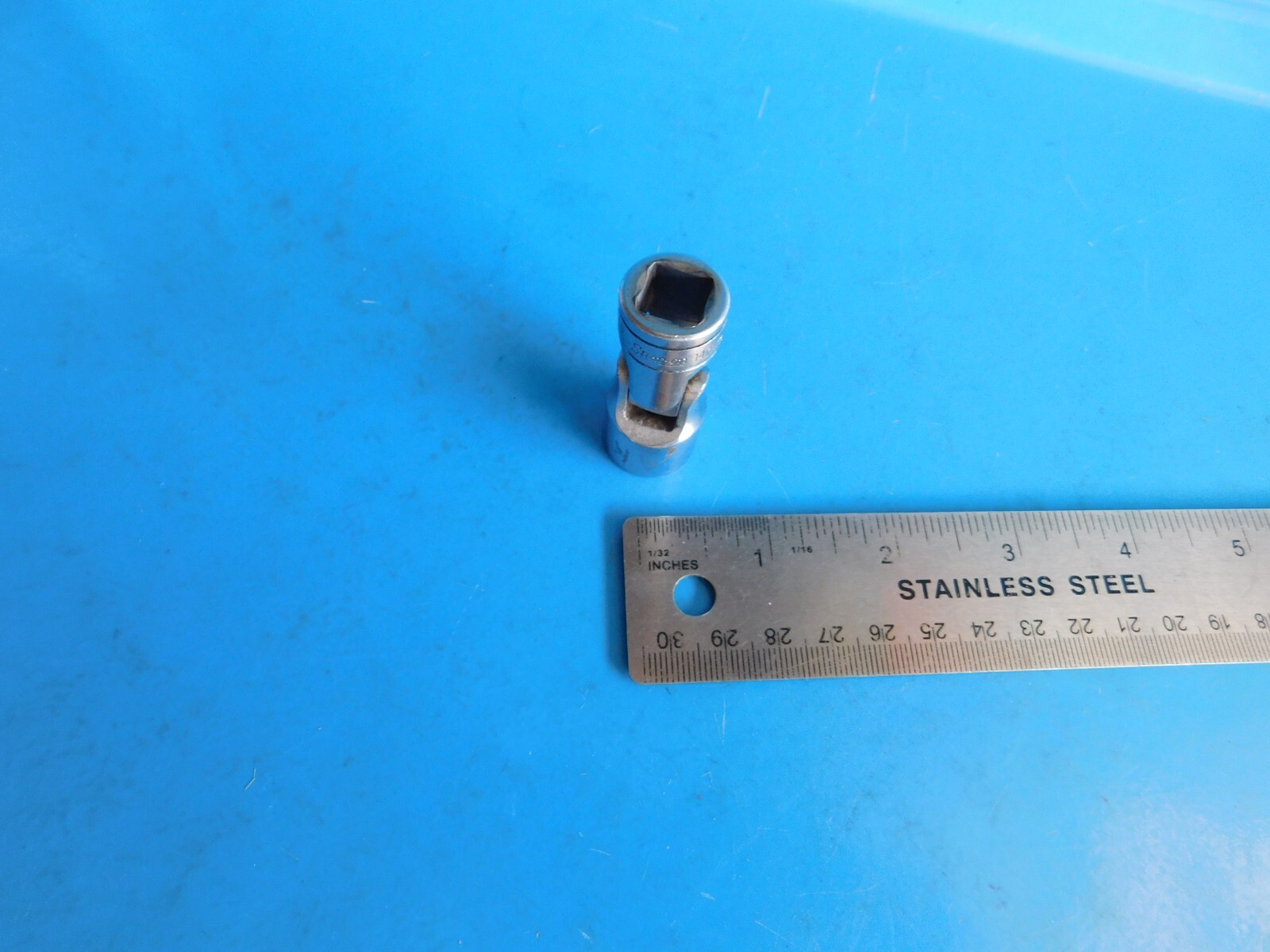 USED ,SNAP ON TOOLS «14 MM» 3/8 IN. DR. UNIVERSAL 12 PT. SOCKET, PART #FU14M