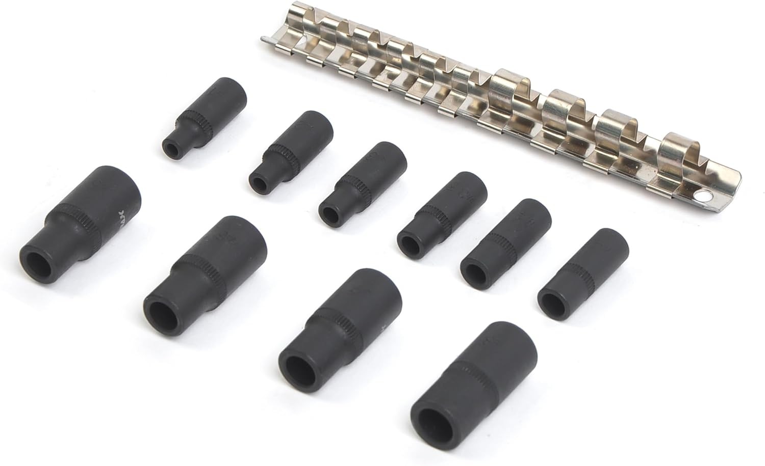 10-Piece Tap Holders Set 1/4″Dr 3/8″Dr Socket Magnetic