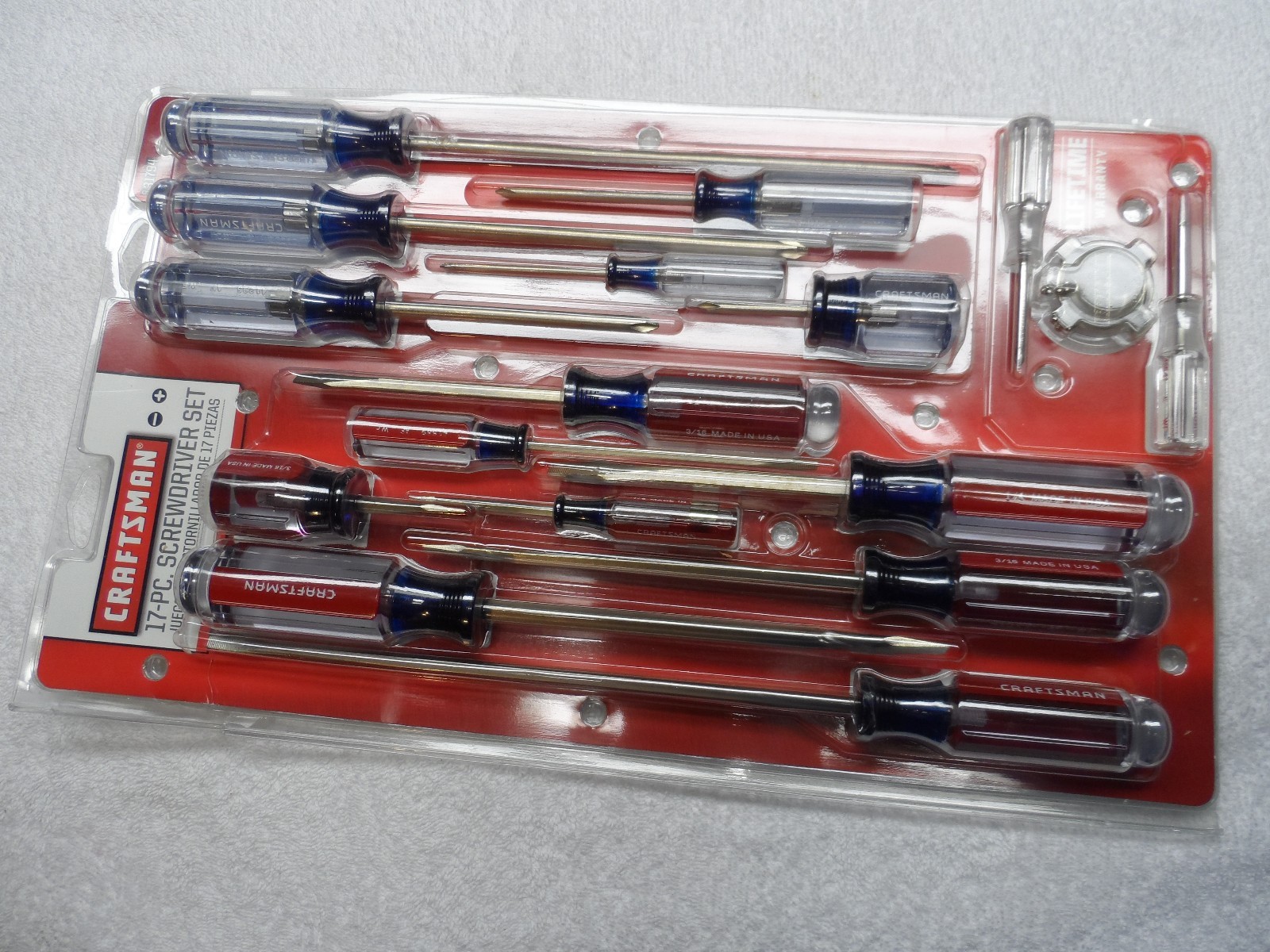 Craftsman Phillips Slotted Screwdriver Set, NOS USA (17 pcs) – Part # 31794