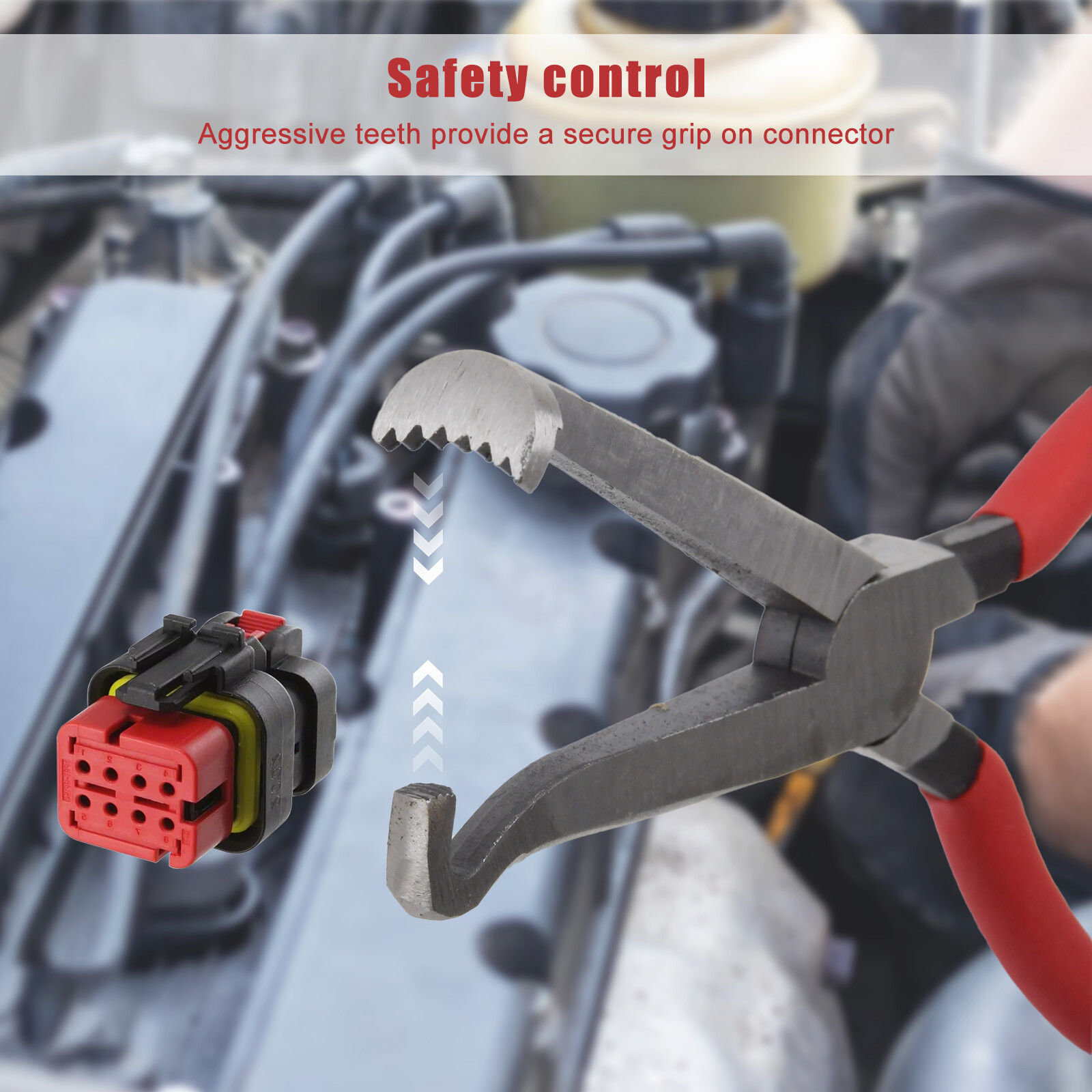 Electrical Disconnect Pliers Automotive Connector Pliers Terminal Removal Tool