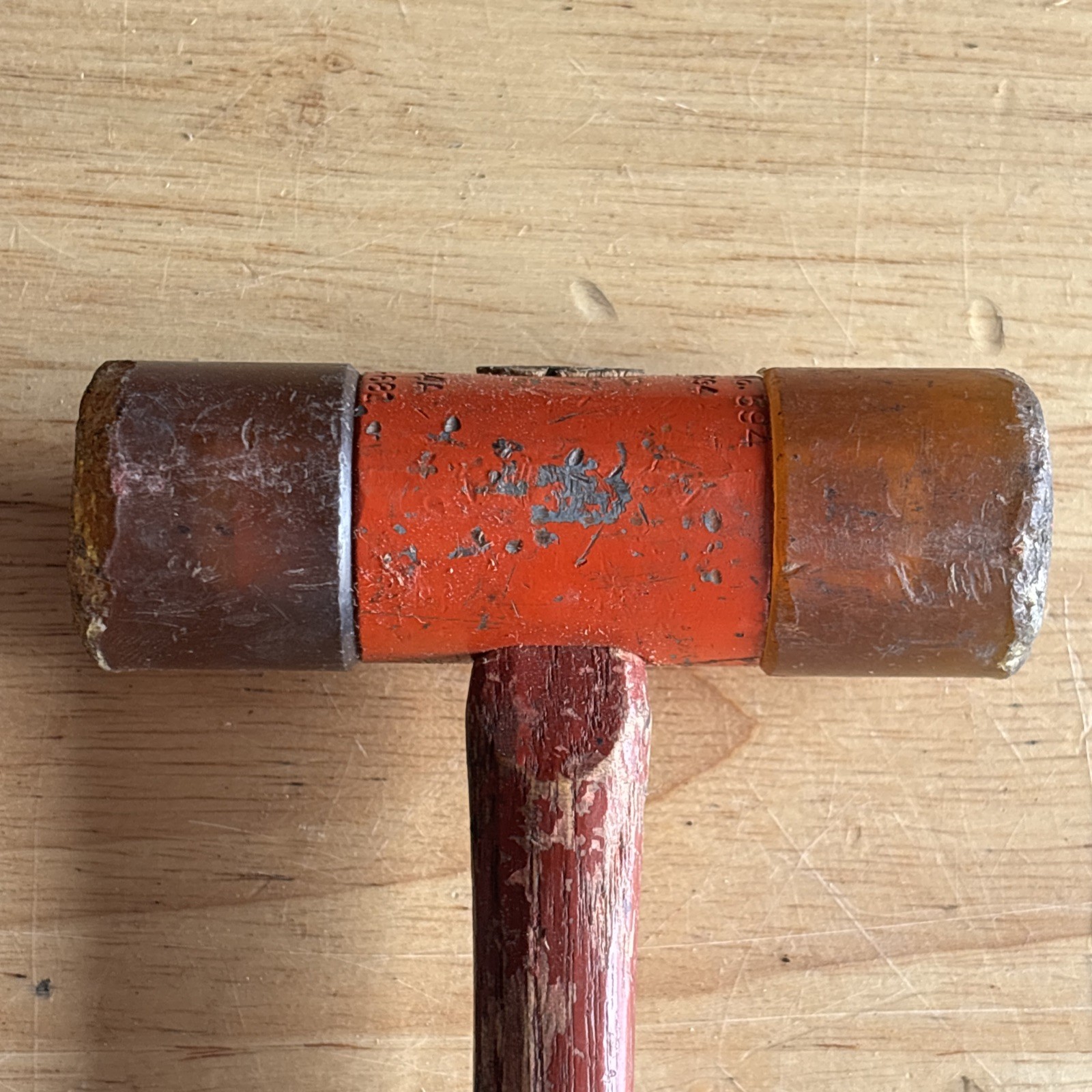 Stanley Soft Face Dead Blow Hammer Mallet No. 57-594 Vtg USA