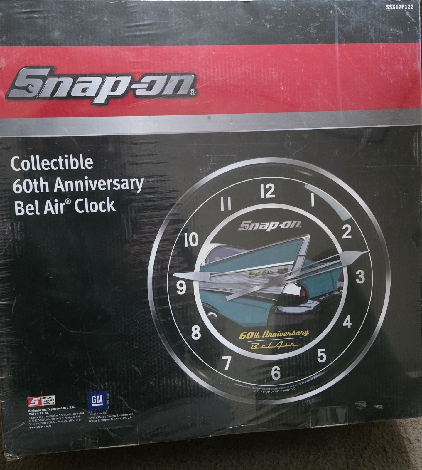 Snap-on Tools NEW Collectible 60th Anniversary Bel Air Thermometer SSX17P123