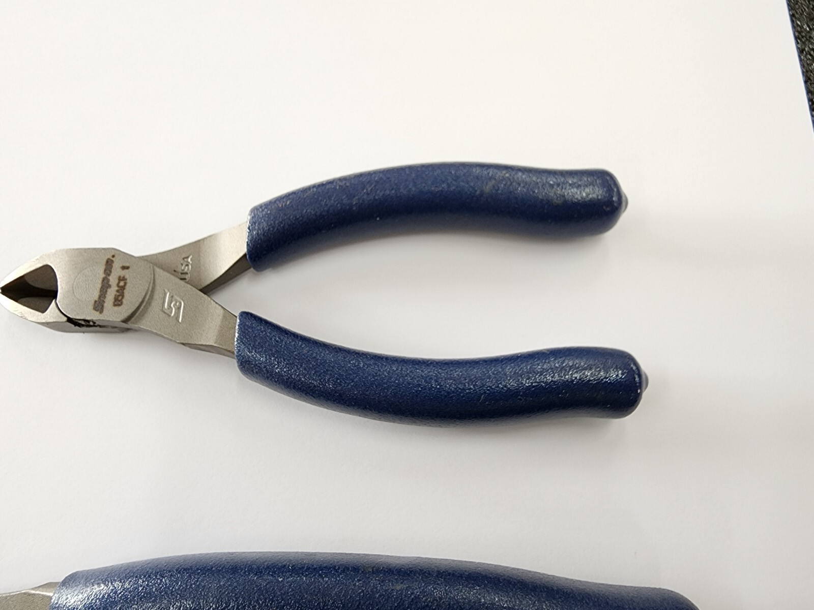 Snap-on Tools USA NEW 2pc POWER BLUE 7″ & 5″ Vector Edge Diagonal Cutters Set